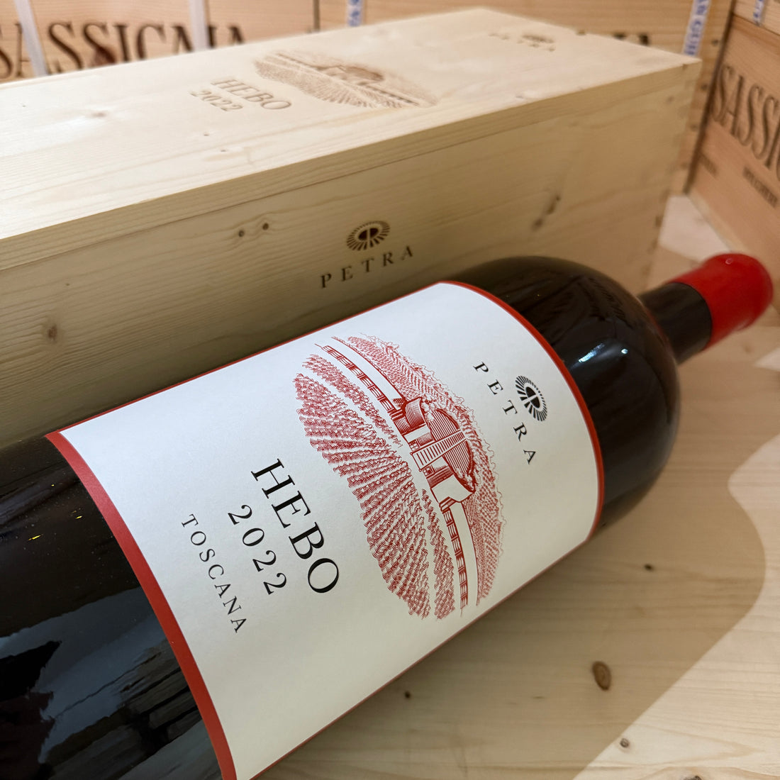 Petra Hebo 2022 Jeroboam - in Cassa Legno