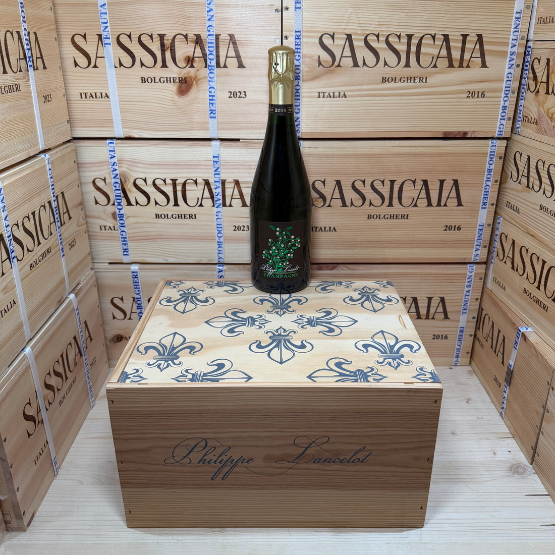 Philippe Lancelot Fine Fleur Edition 2016 - Deg. 03/2022 - Cassa Legno 6 Bottiglie