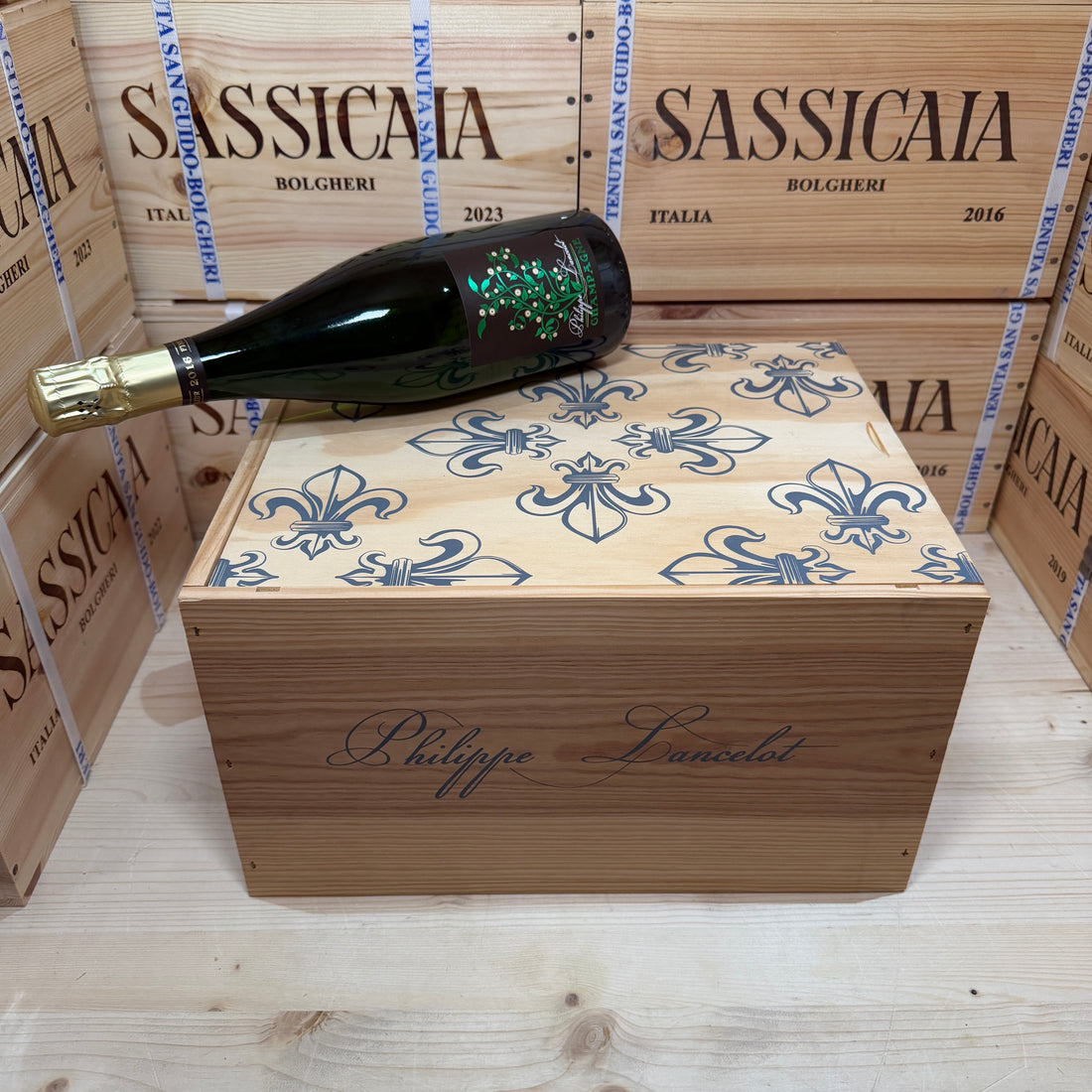 Philippe Lancelot Fine Fleur Edition 2016 - Deg. 03/2022 - Cassa Legno 6 Bottiglie