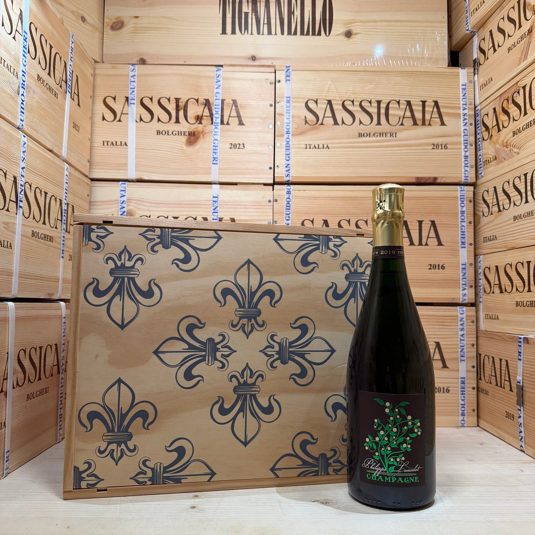 Philippe Lancelot Fine Fleur Edition 2016 - Deg. 03/2022 - Cassa Legno 6 Bottiglie