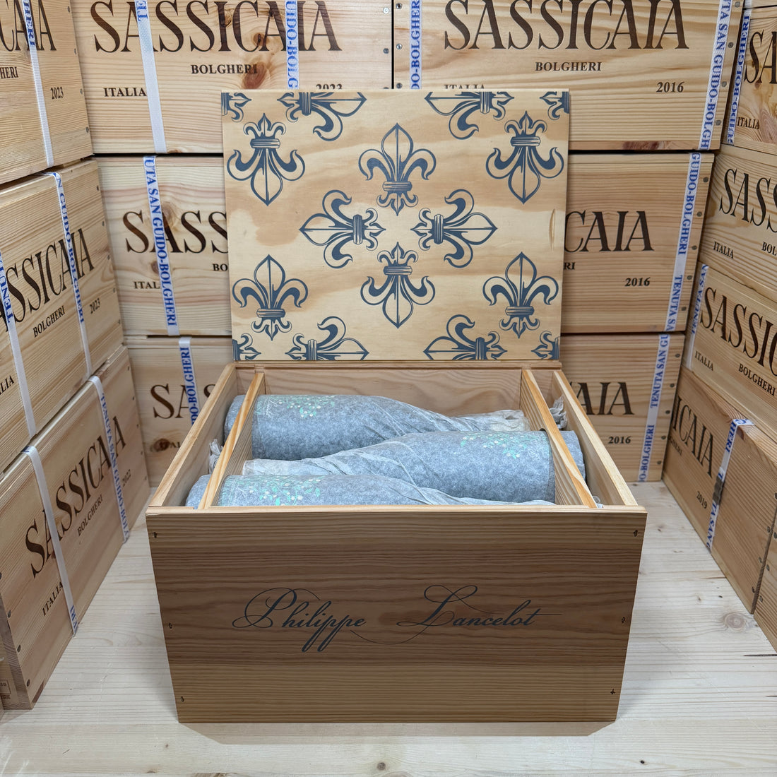 Philippe Lancelot Fine Fleur Edition 2016 - Deg. 03/2022 - Cassa Legno 6 Bottiglie