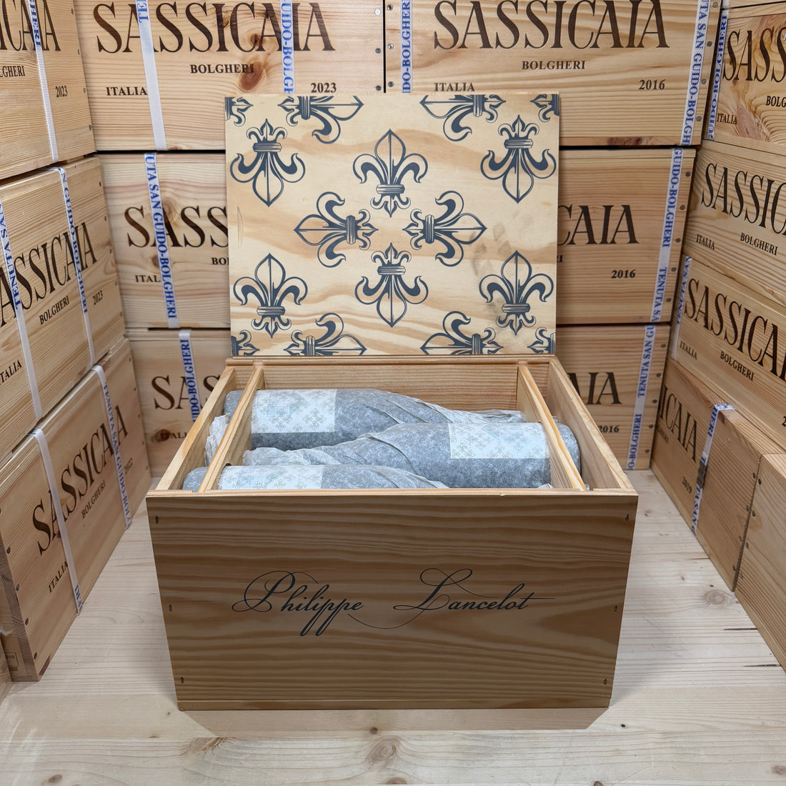 Philippe Lancelot Le Fond du Bateau Edition 2018 - Deg. 10/2022 - Cassa Legno 6 Bottiglie