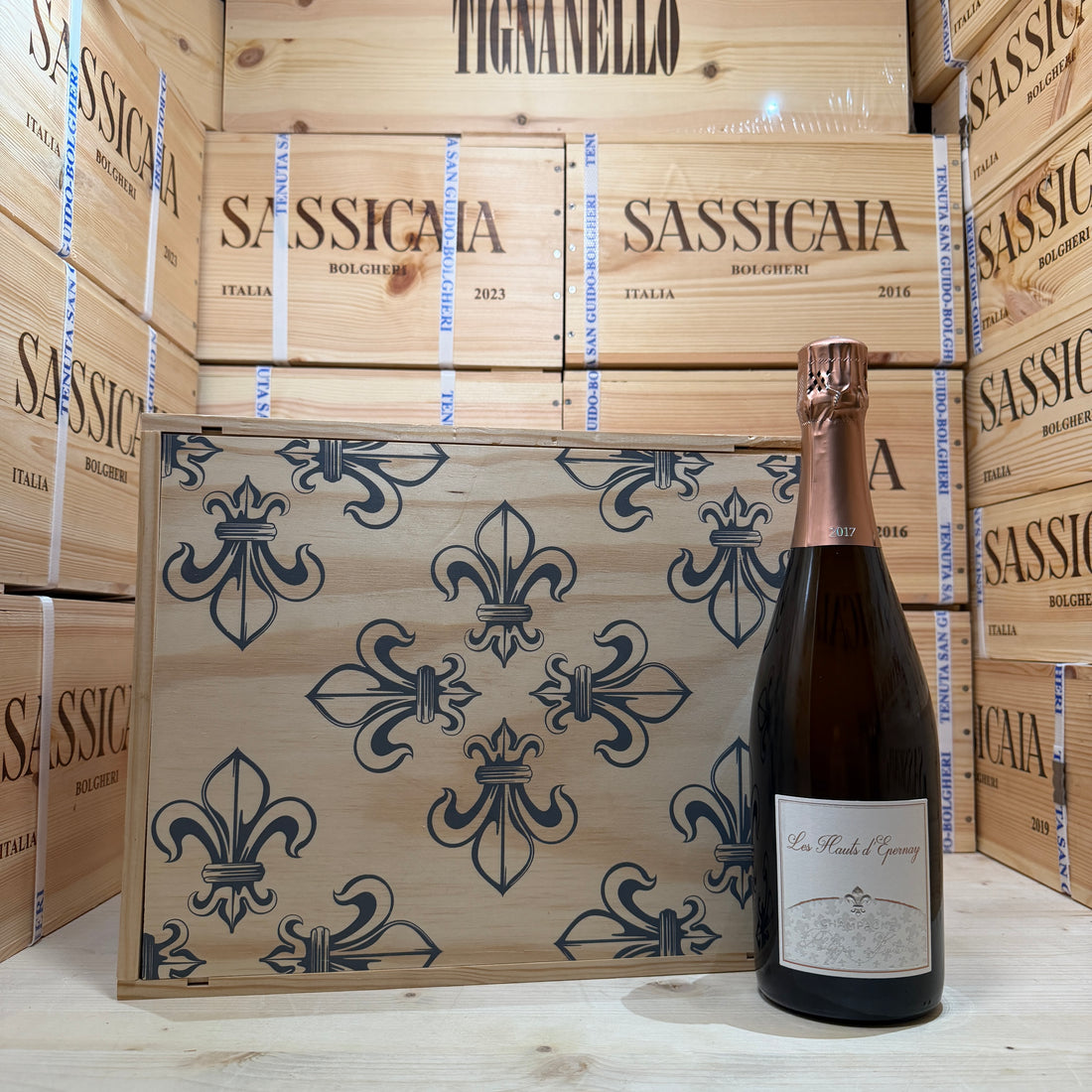 Philippe Lancelot Les Hauts d'Epernay Edition 2017 - Cassa Legno 6 Bottiglie