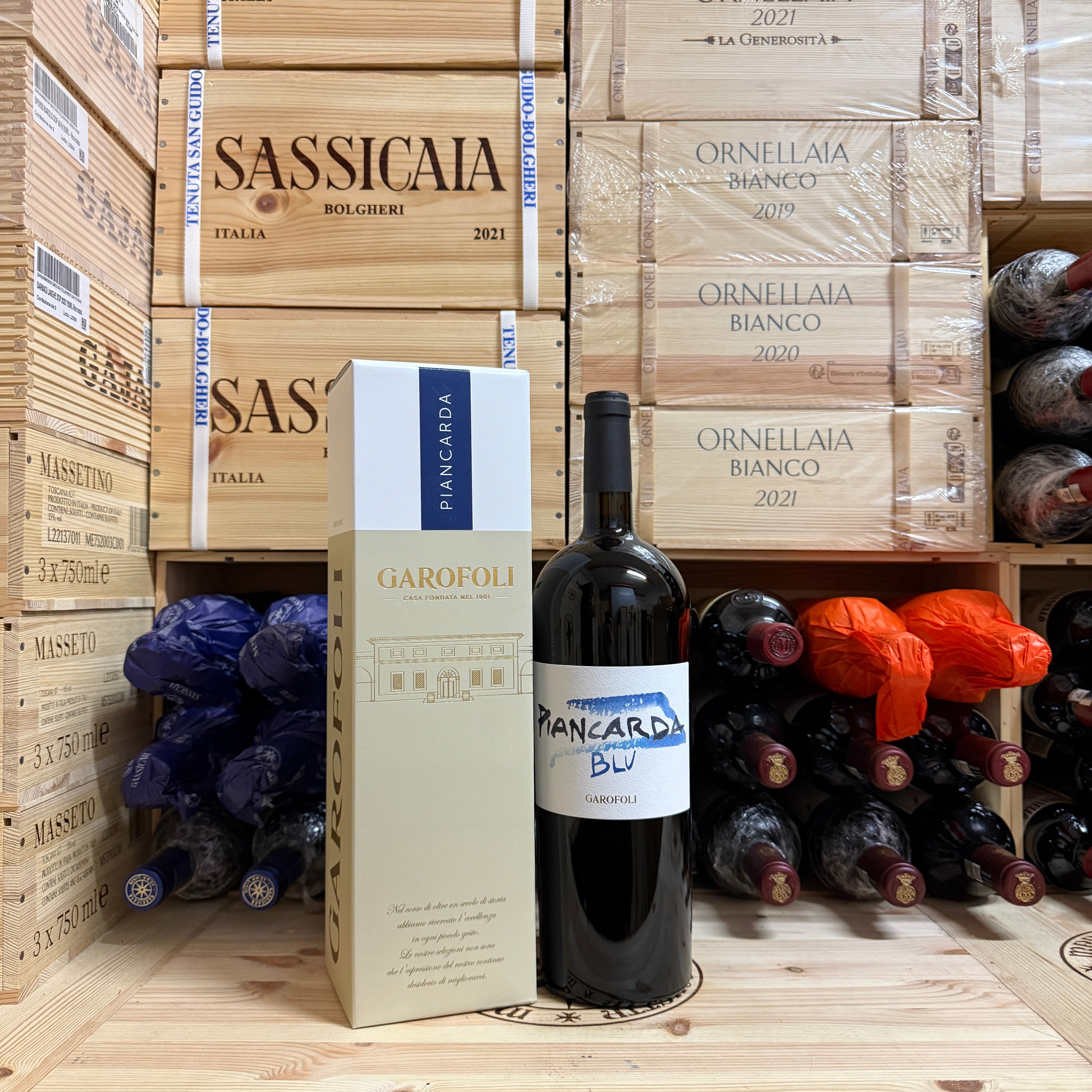 Piancarda Blu 2023 Magnum Garofoli Rosso Conero DOC - Astucciato