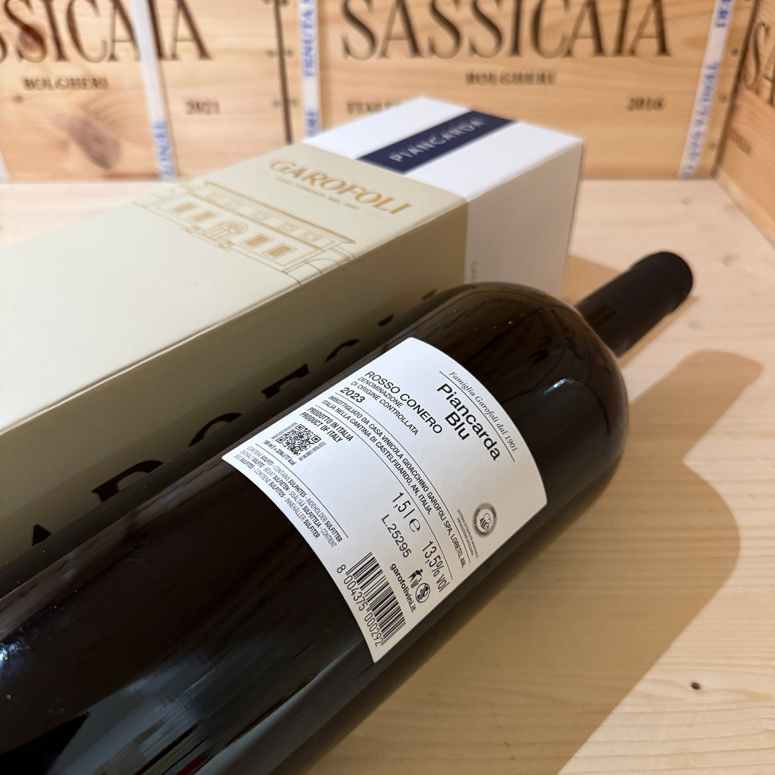 Piancarda Blu 2023 Magnum Garofoli Rosso Conero DOC - Astucciato
