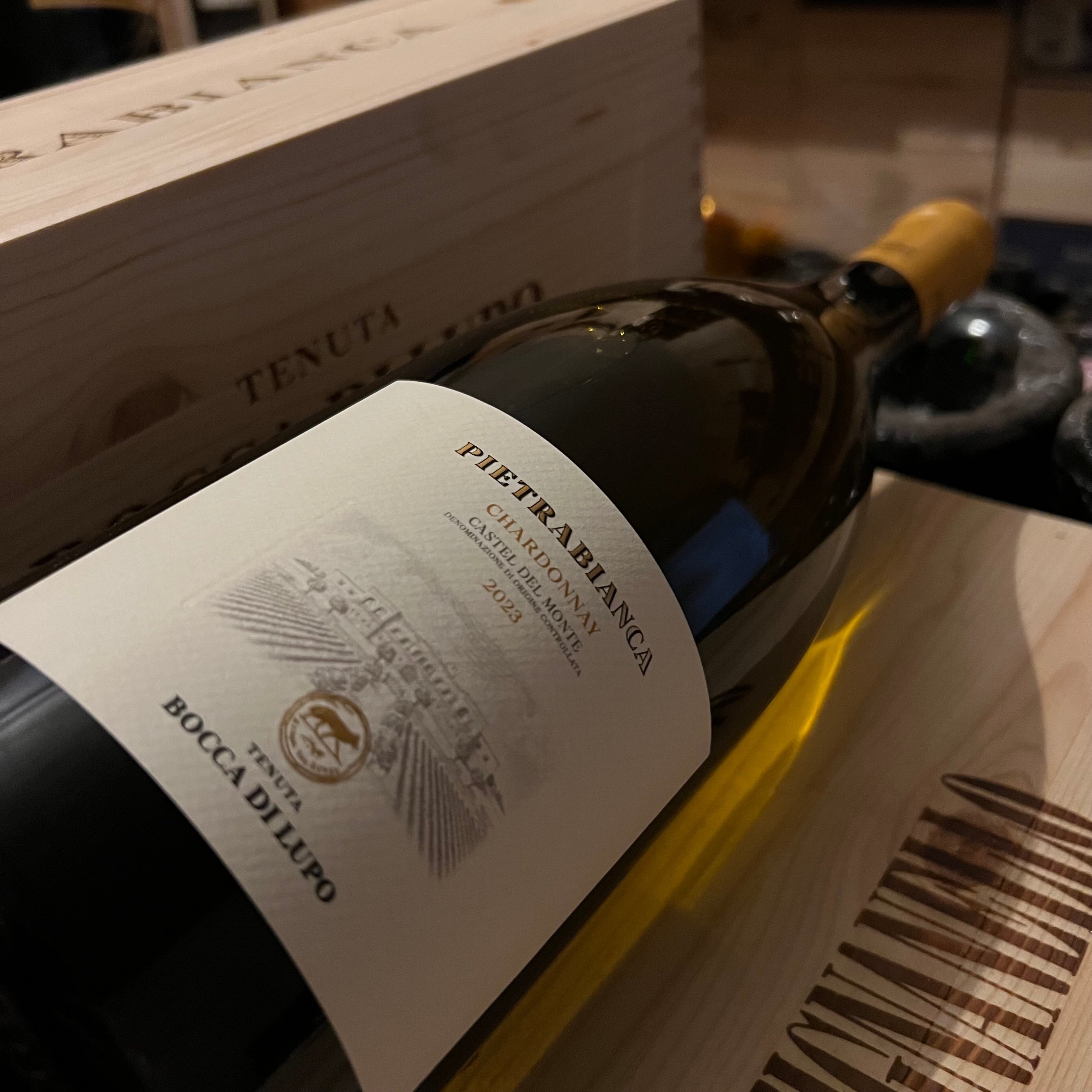 Pietrabianca 2023 Magnum Chardonnay Tormaresca Marchesi Antinori - in Cassa Legno