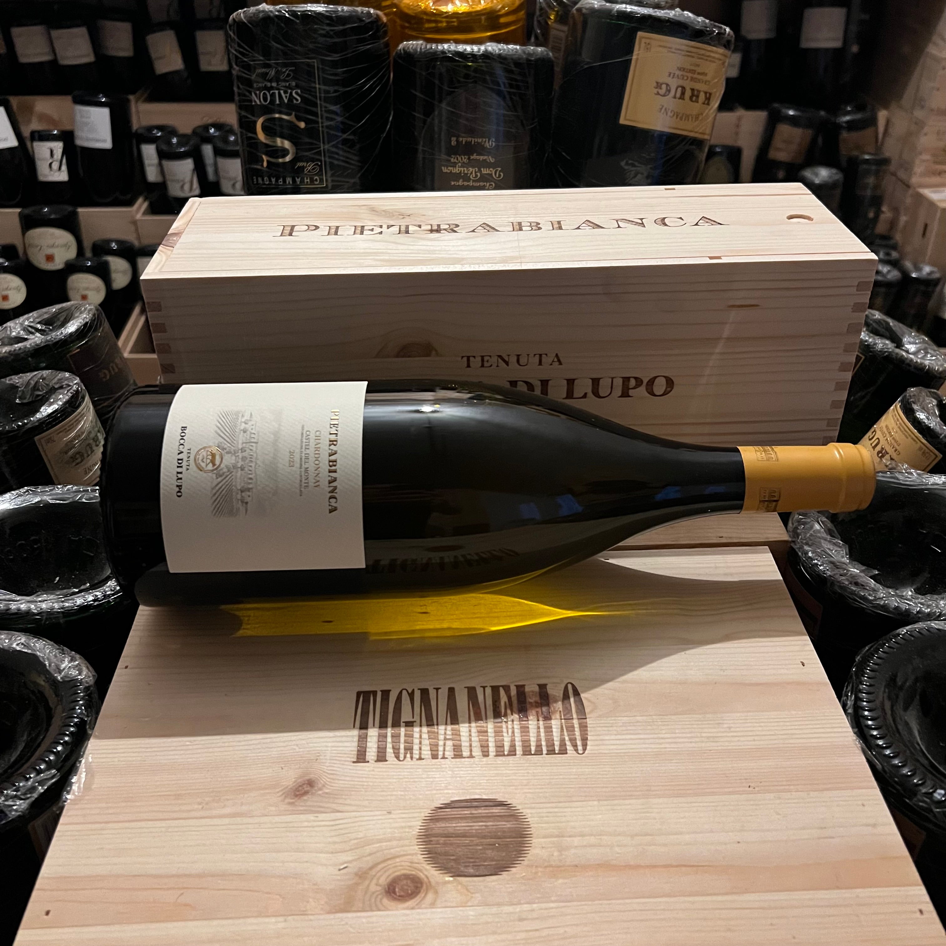 Pietrabianca 2023 Magnum Chardonnay Tormaresca Marchesi Antinori - in Cassa Legno