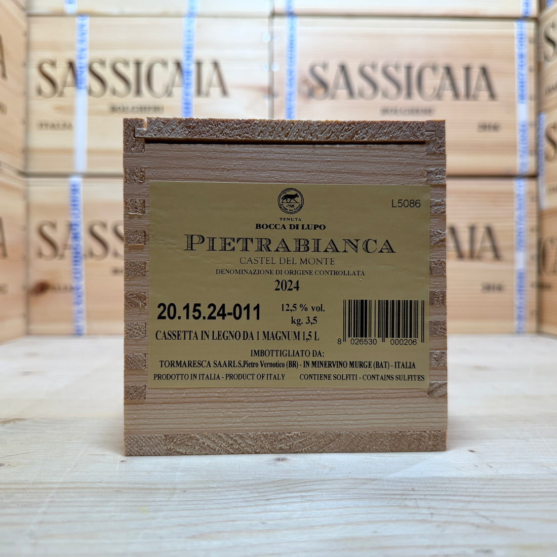 Pietrabianca 2024 Magnum Chardonnay Tormaresca