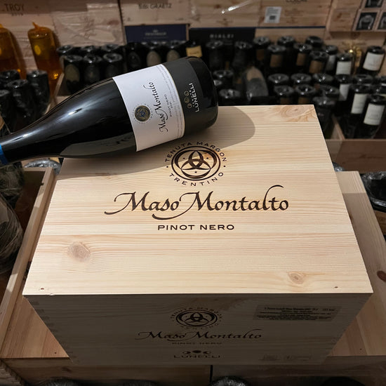Pinot Nero Maso Montalto 2021 Tenuta Margon Lunelli - Cassa Legno 6 Bottiglie