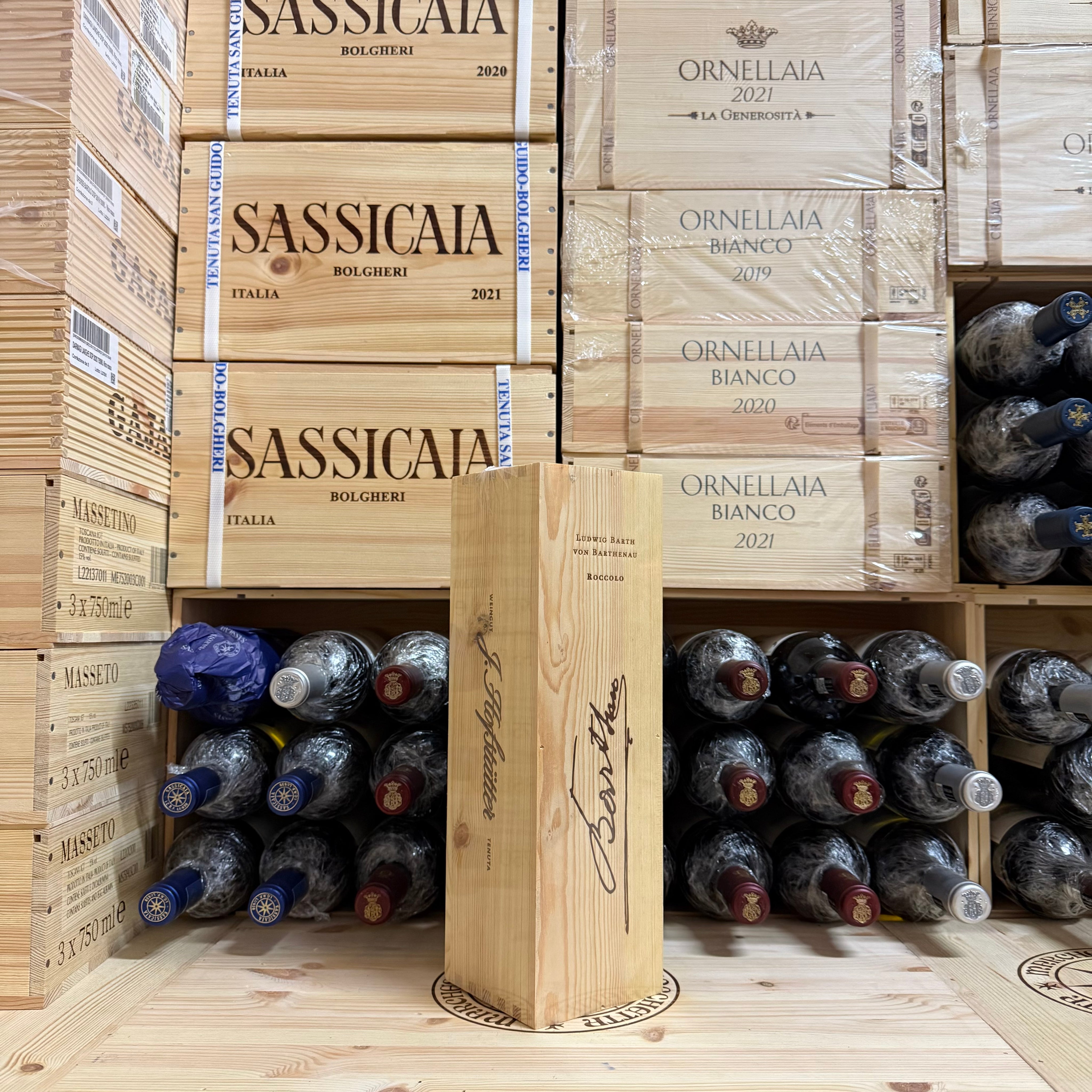 Pinot Nero Vigna Roccolo 2018 Ludwig Barth von Bartheneau in Cassa Legno - Hofstatter