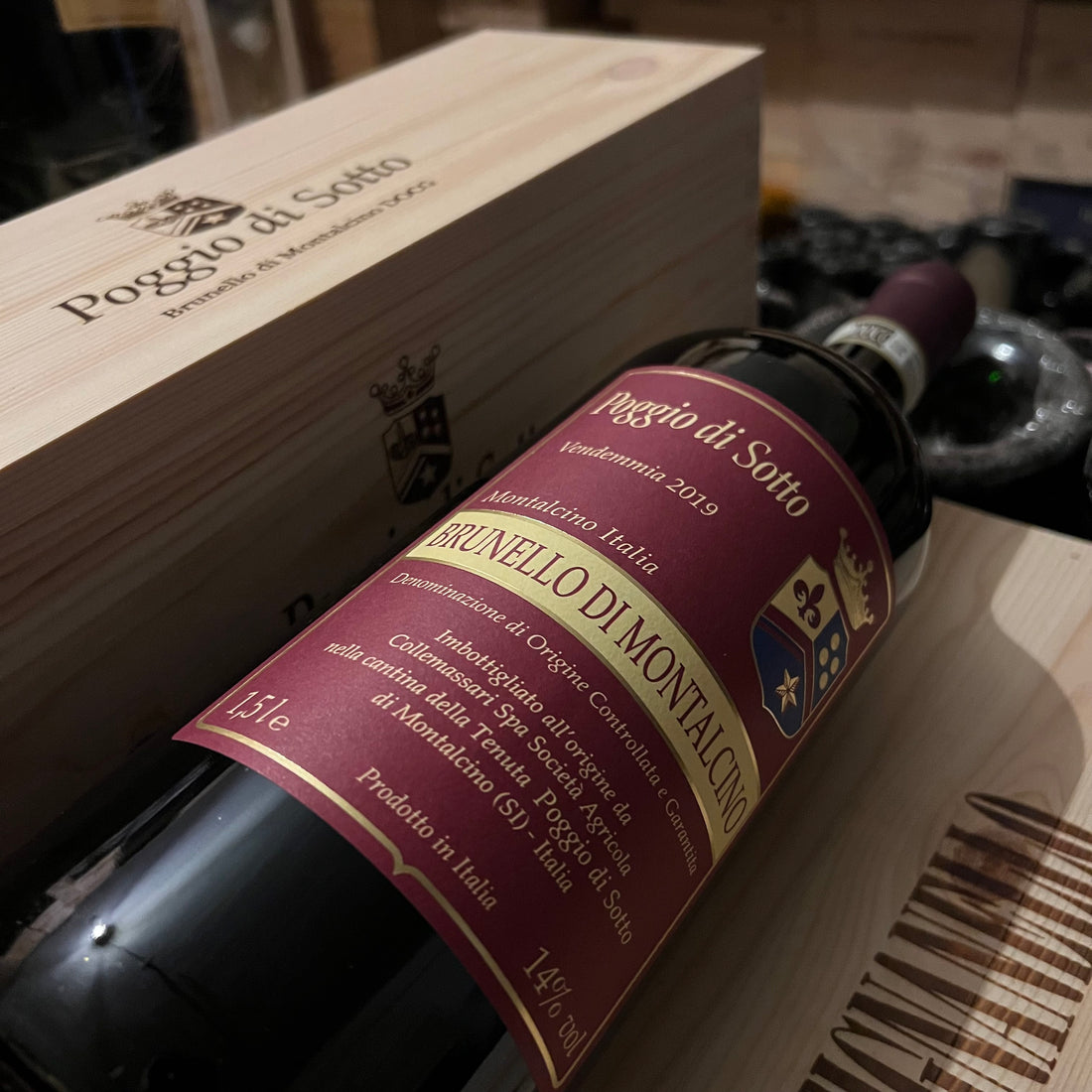 Poggio Di Sotto 2019 Magnum Brunello di Montalcino DOCG in Cassa Legno