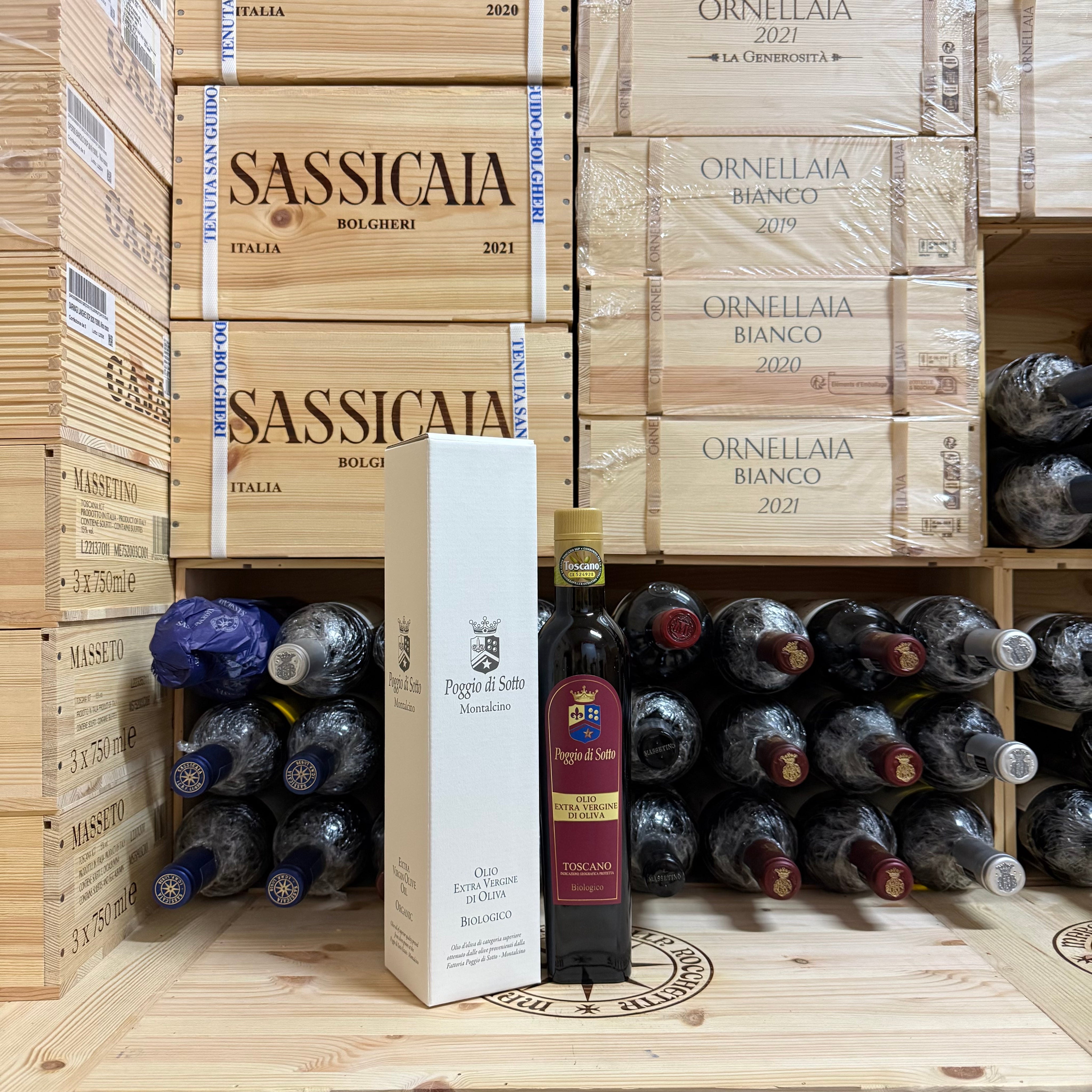 Poggio Di Sotto Olio Extravergine di Oliva 2024 - 0,5 L Astucciato
