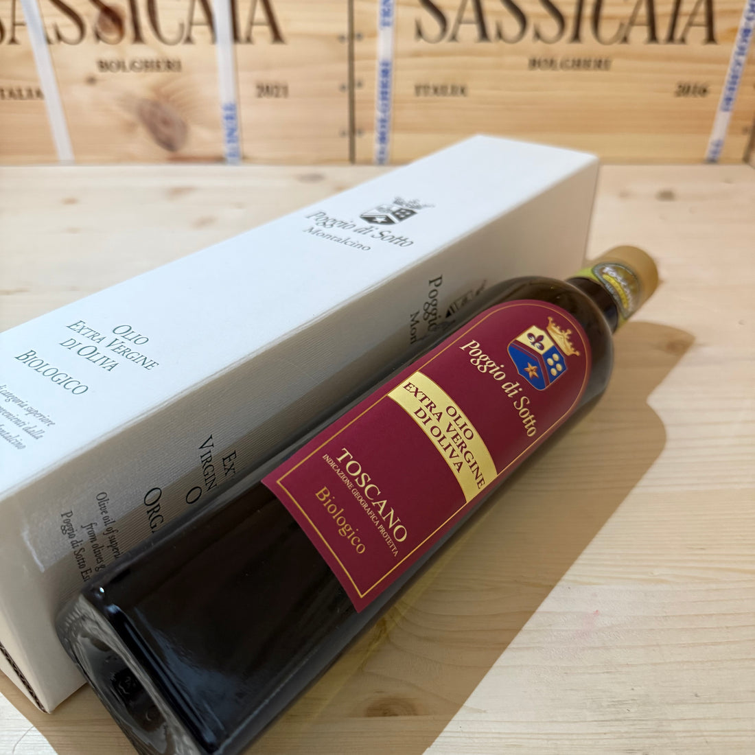 Poggio Di Sotto Olio Extravergine di Oliva 2024 - 0,5 L Astucciato