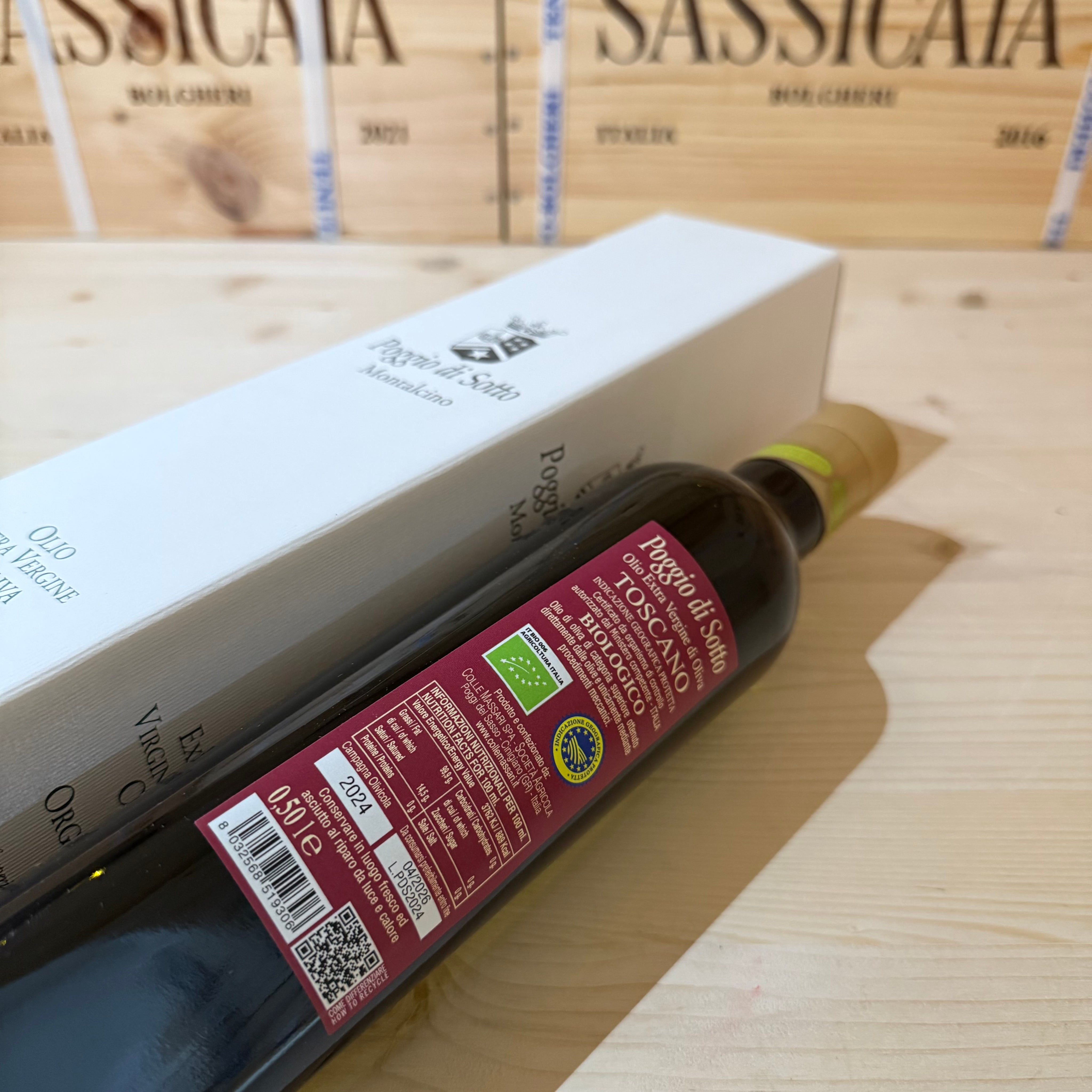 Poggio Di Sotto Olio Extravergine di Oliva 2024 - 0,5 L Astucciato
