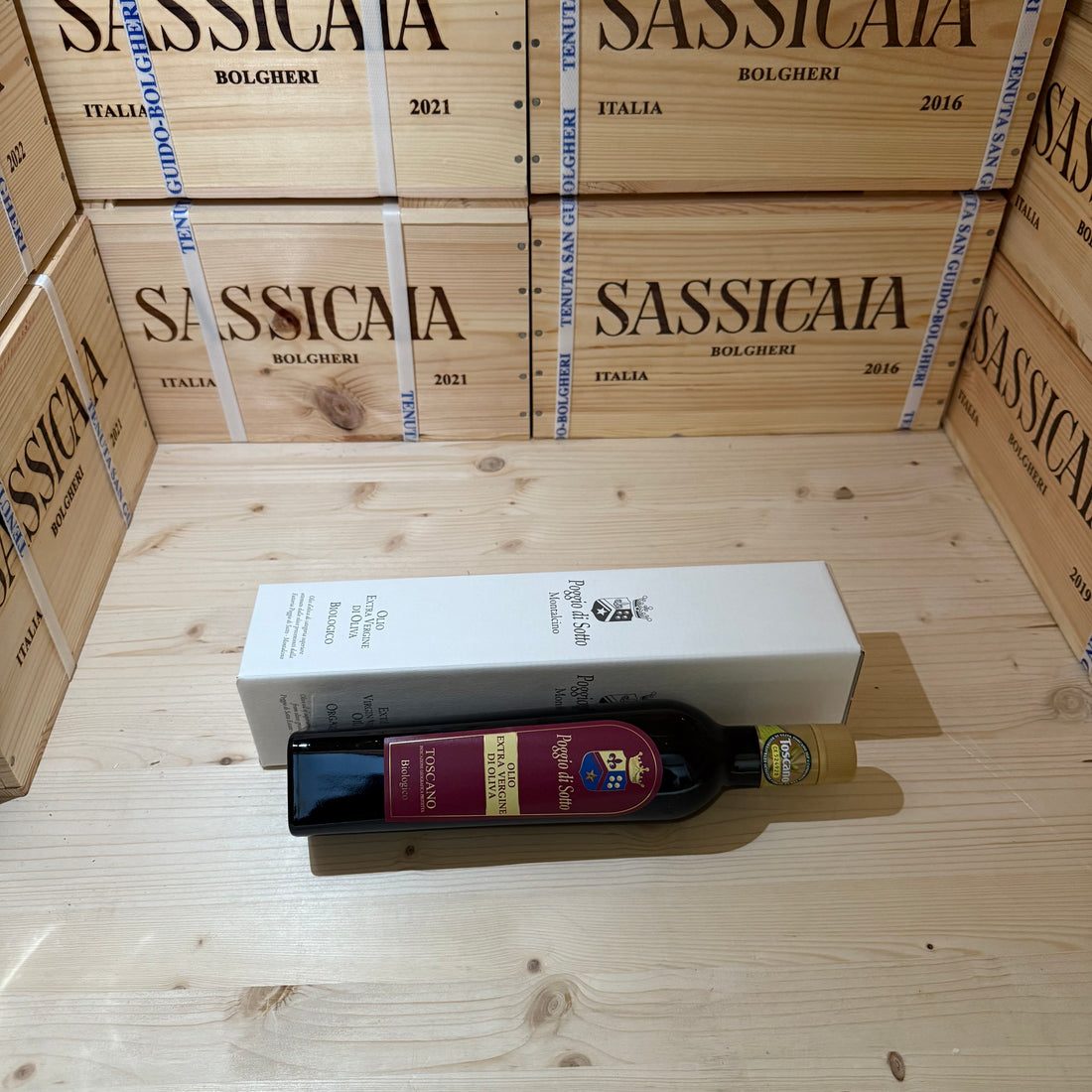 Poggio Di Sotto Olio Extravergine di Oliva 2024 - 0,5 L Astucciato