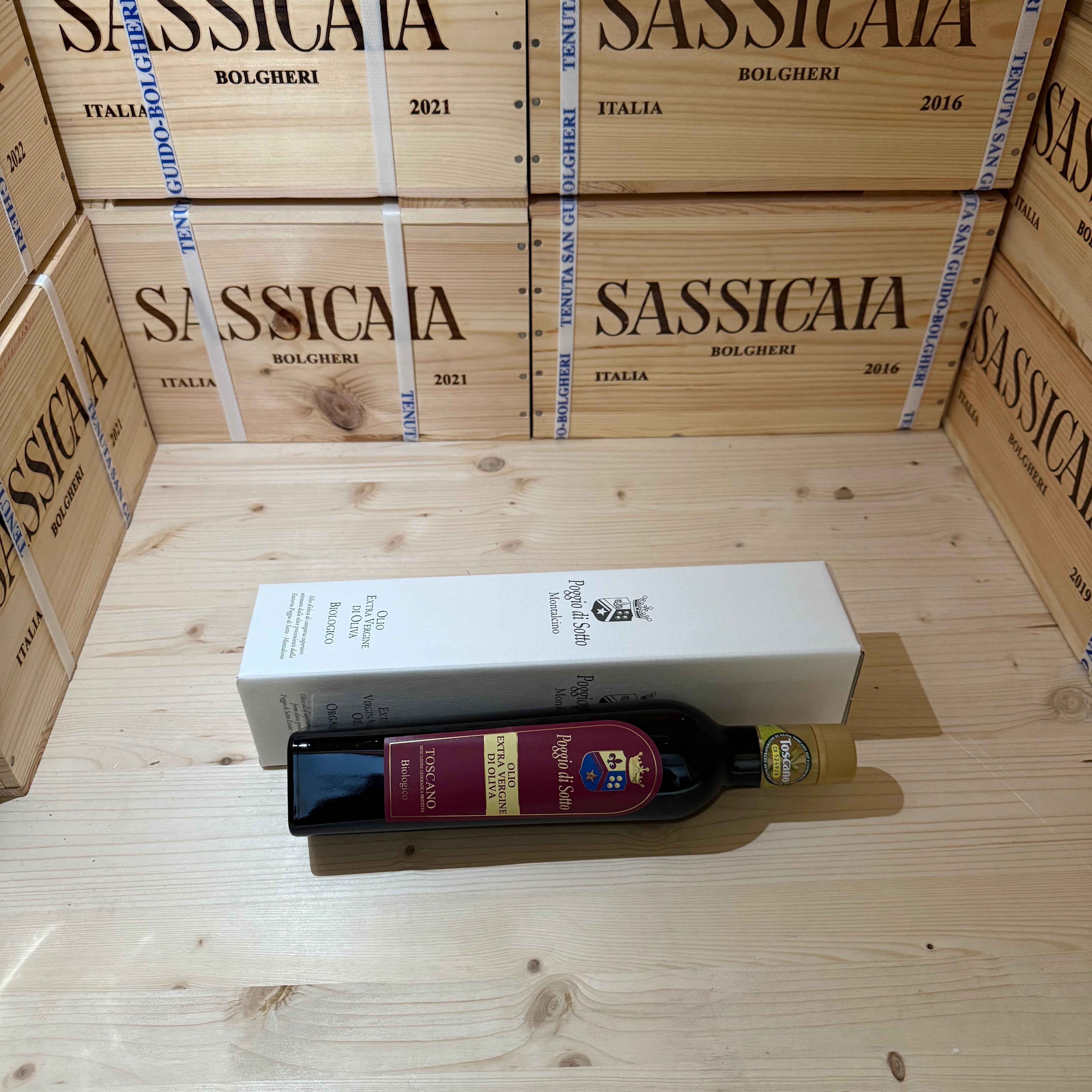 Poggio Di Sotto Olio Extravergine di Oliva 2024 - 0,5 L Astucciato