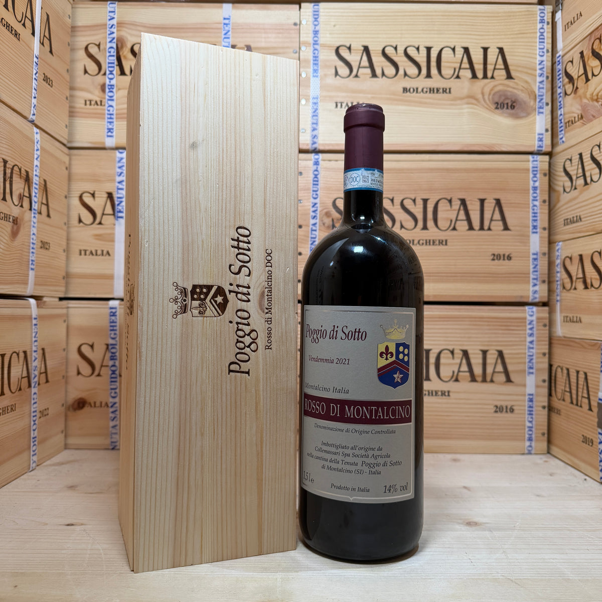 Poggio Di Sotto Rosso di Montalcino 2021 Magnum