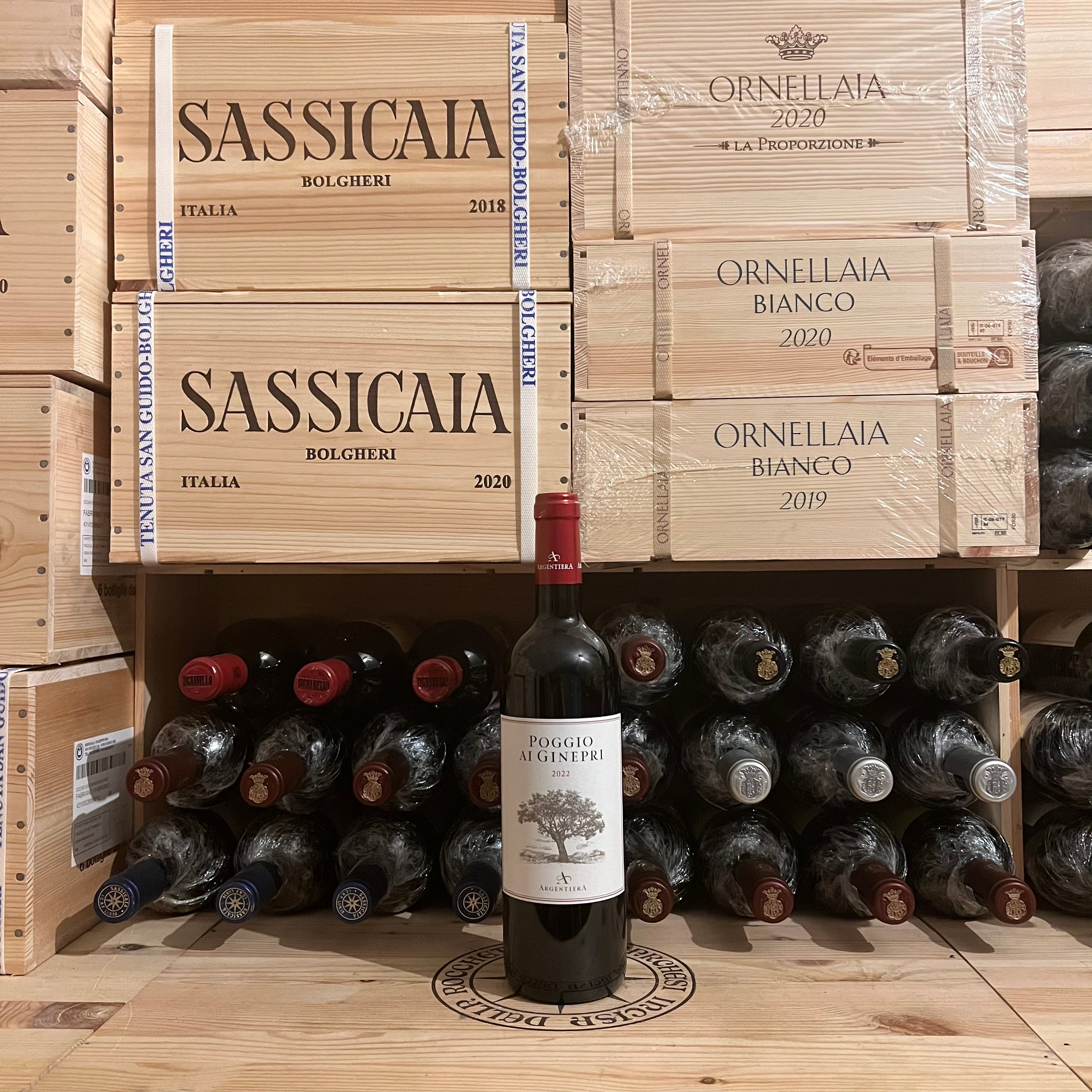 Poggio ai Ginepri Rosso 2022 Tenuta Argentiera