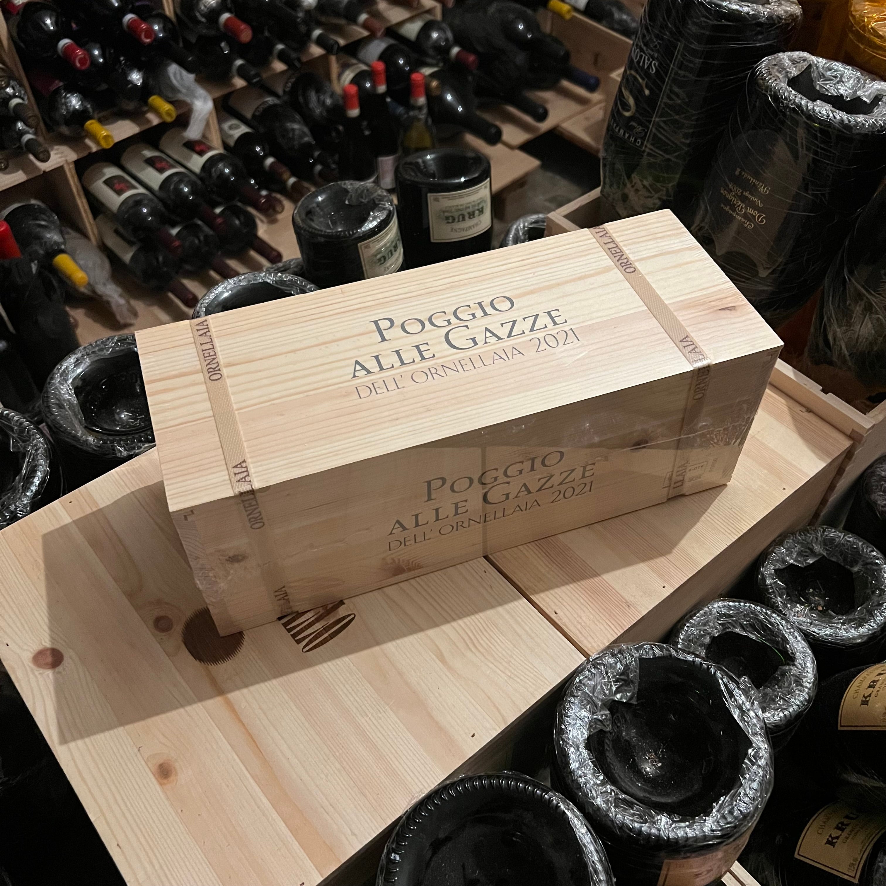 Poggio alle Gazze dell'Ornellaia 2021 Magnum in Cassa Legno