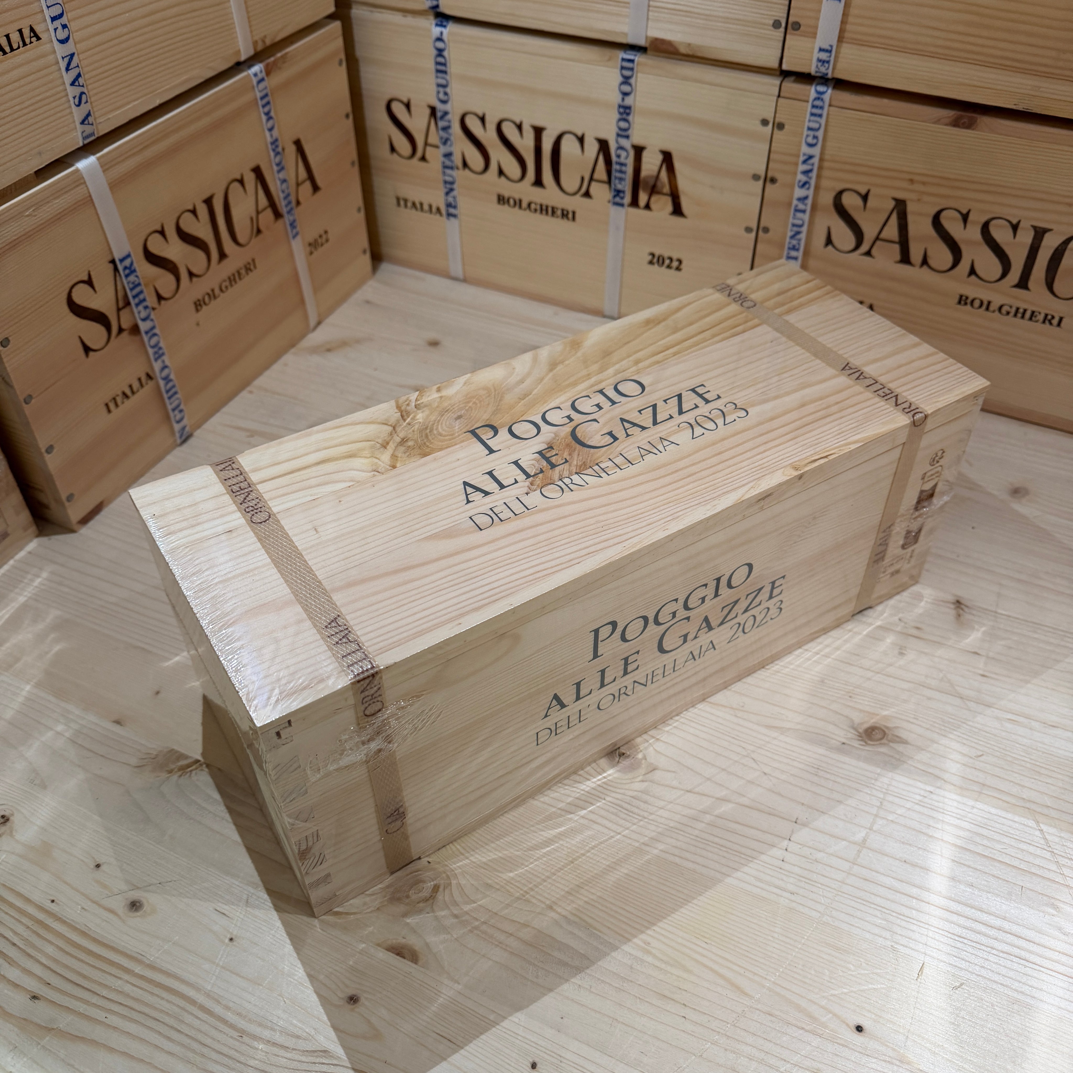 Poggio alle Gazze dell'Ornellaia 2023 Magnum in Cassa Legno