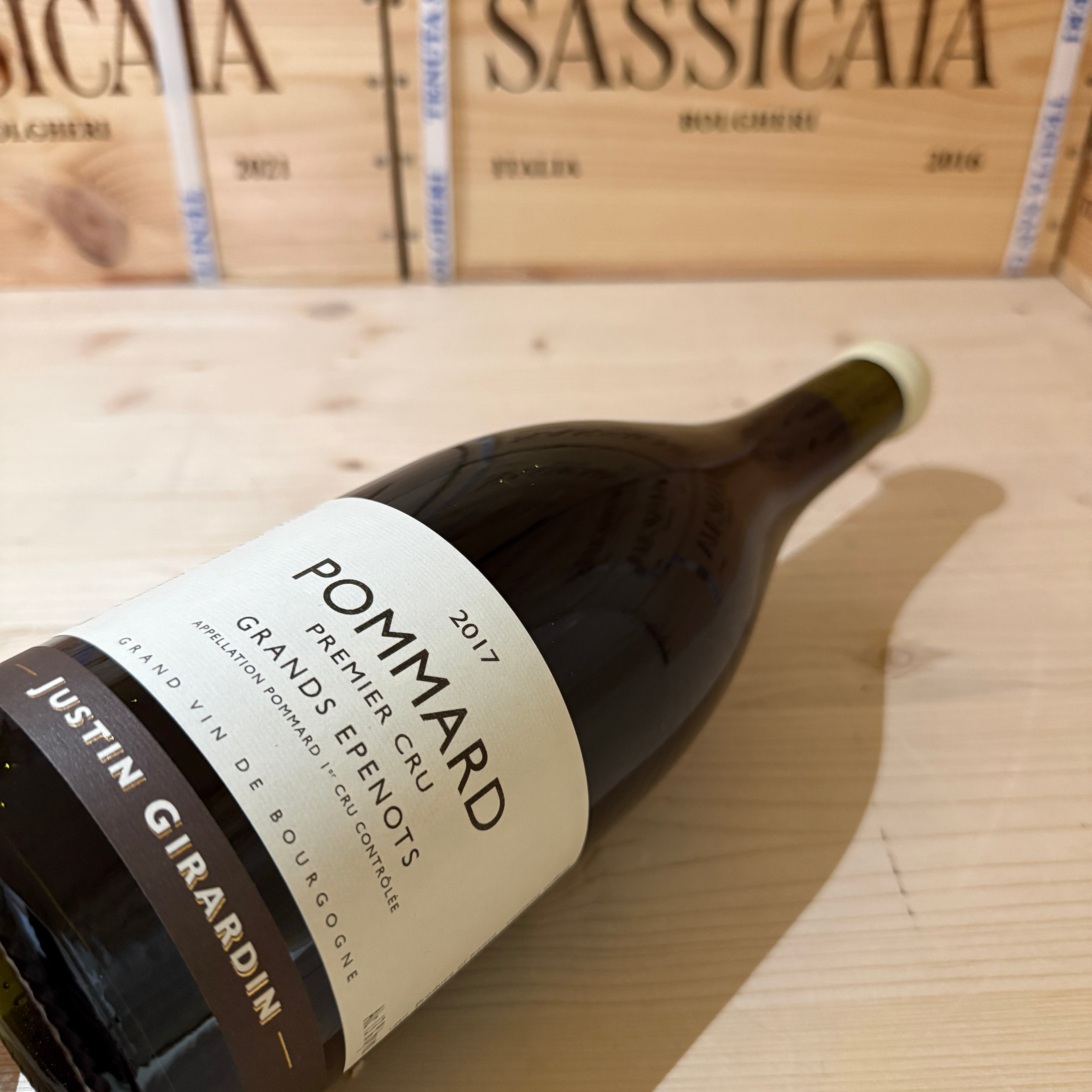 Pommard 2017 Grand Epenots 1er Cru Justin Girardin
