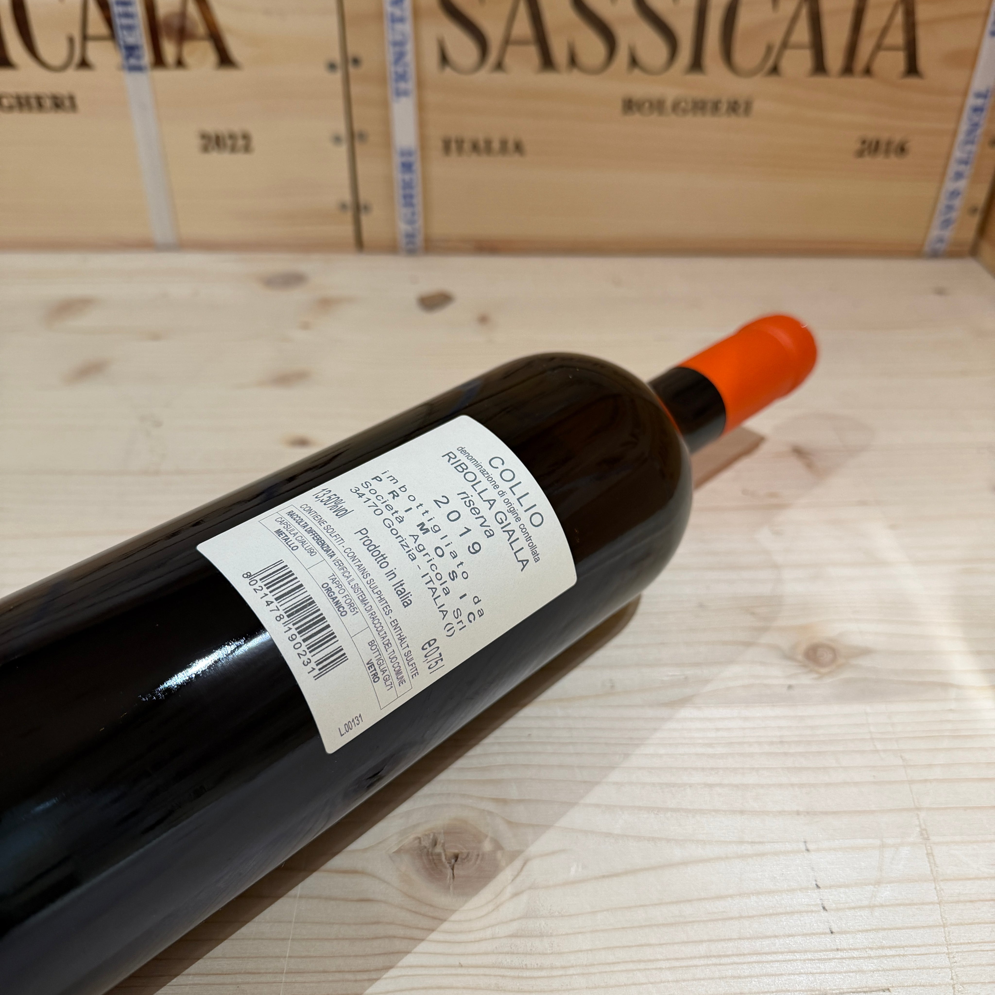 Primosic Ribolla Gialla Riserva 2019