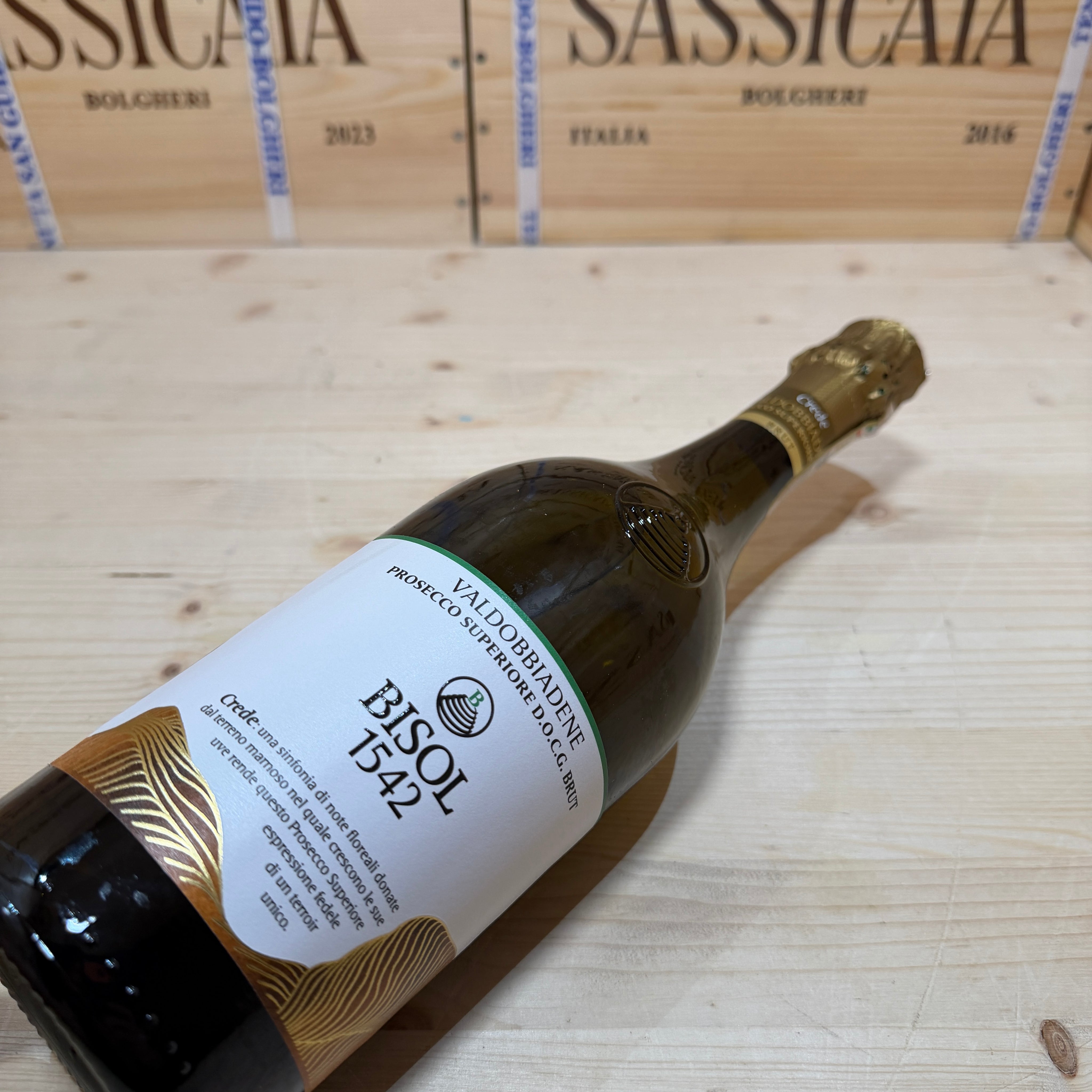 Prosecco Di Valdobbiadene Superiore Brut Crede 2025 Bisol 1542