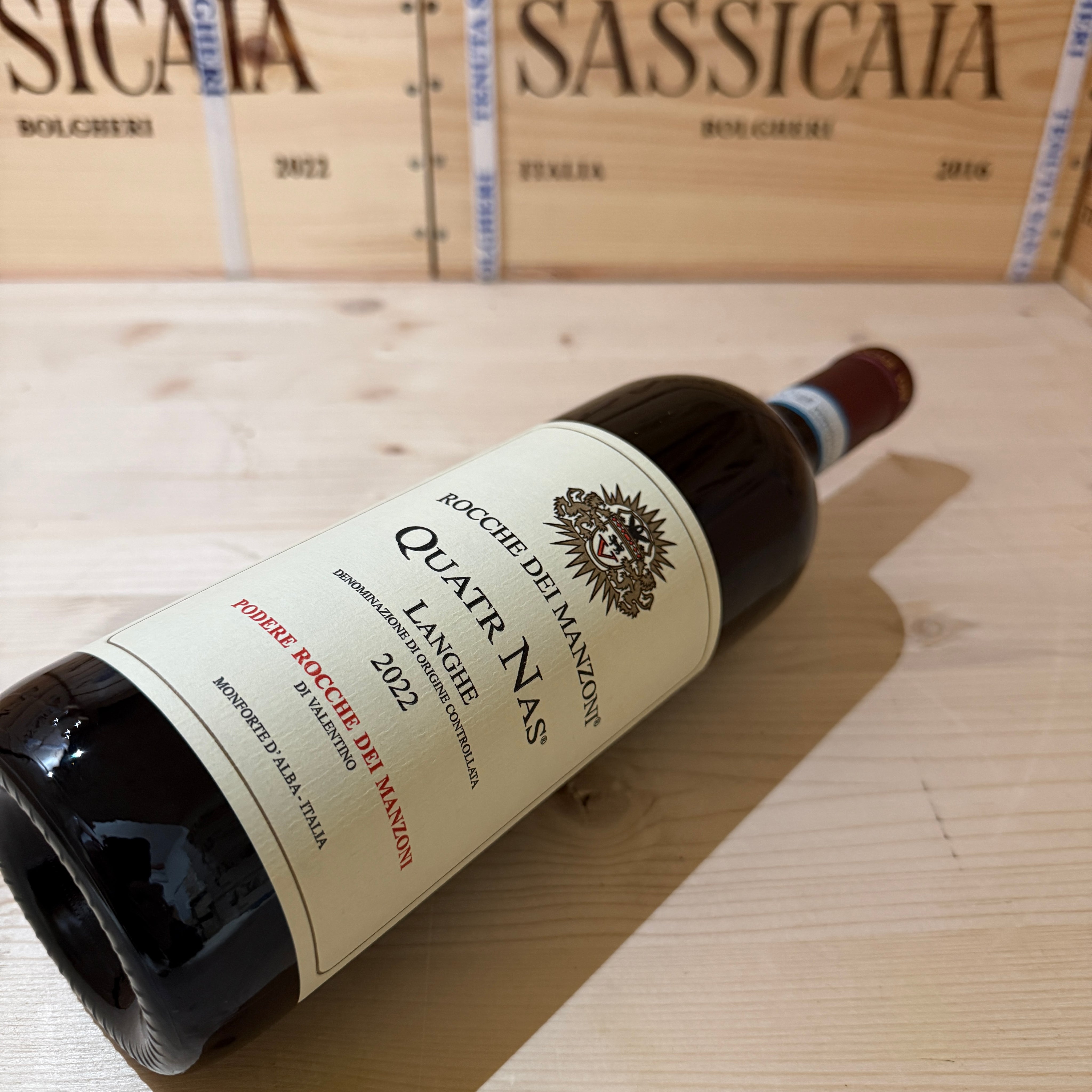 Quatr Nas 2022 Langhe Rosso DOC Rocche dei Manzoni
