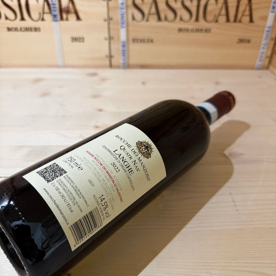 Quatr Nas 2022 Langhe Rosso DOC Rocche dei Manzoni