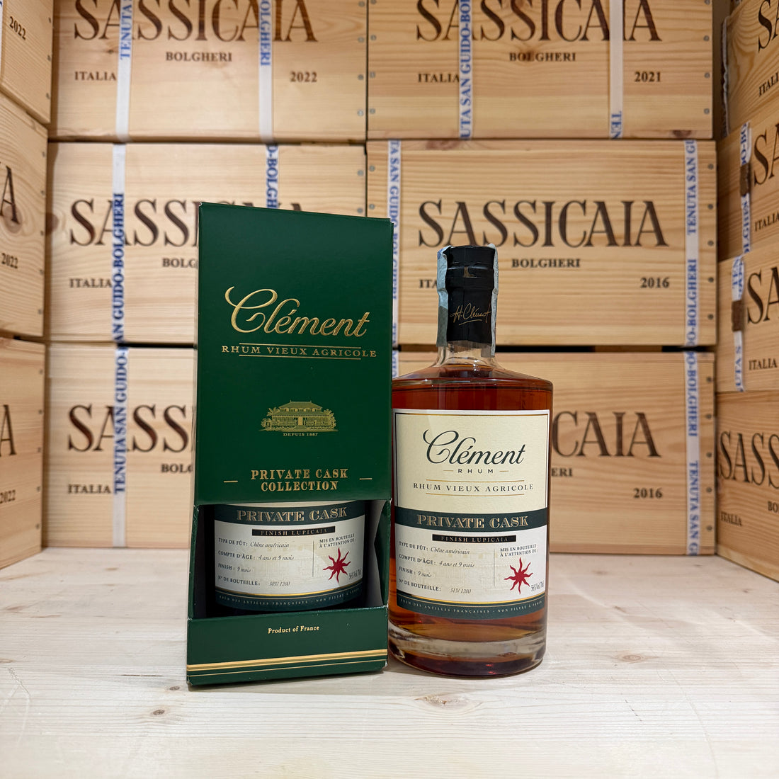 Rhum Clement Vieux Agricole Lupicaia Finish 70cl - 56% Vol