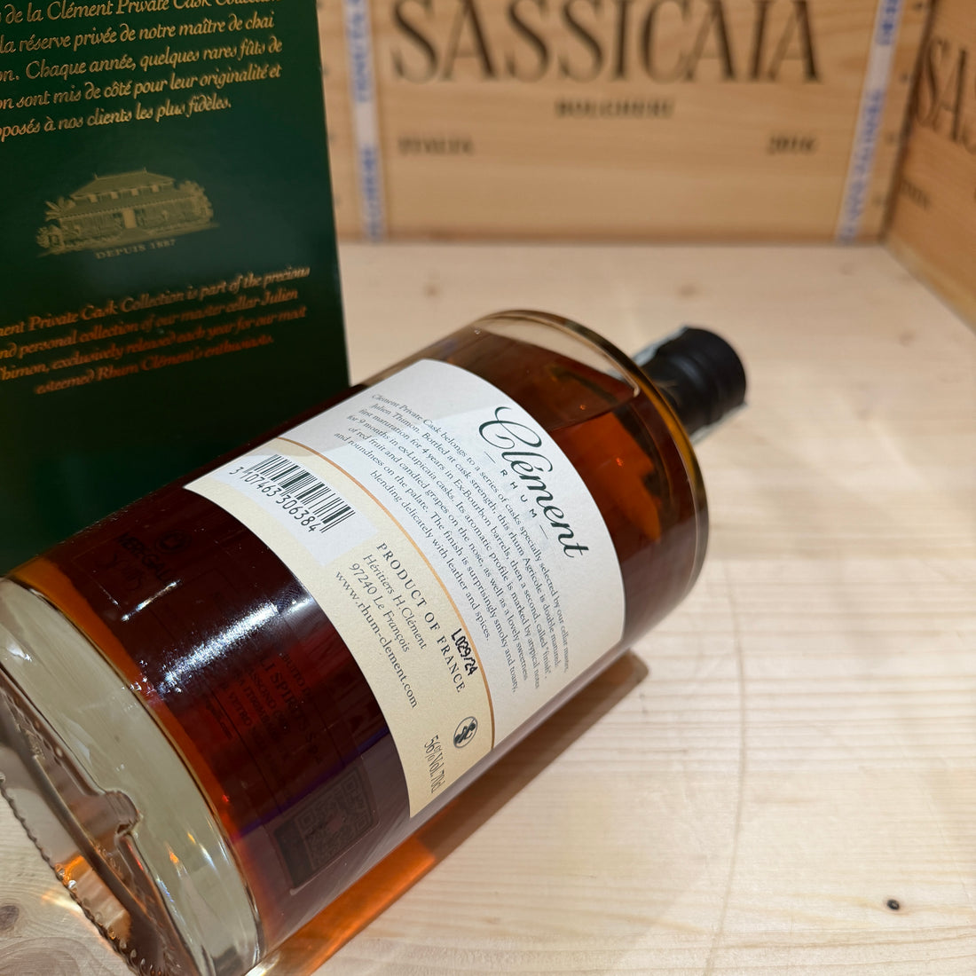 Rhum Clement Vieux Agricole Lupicaia Finish 70cl - 56% Vol