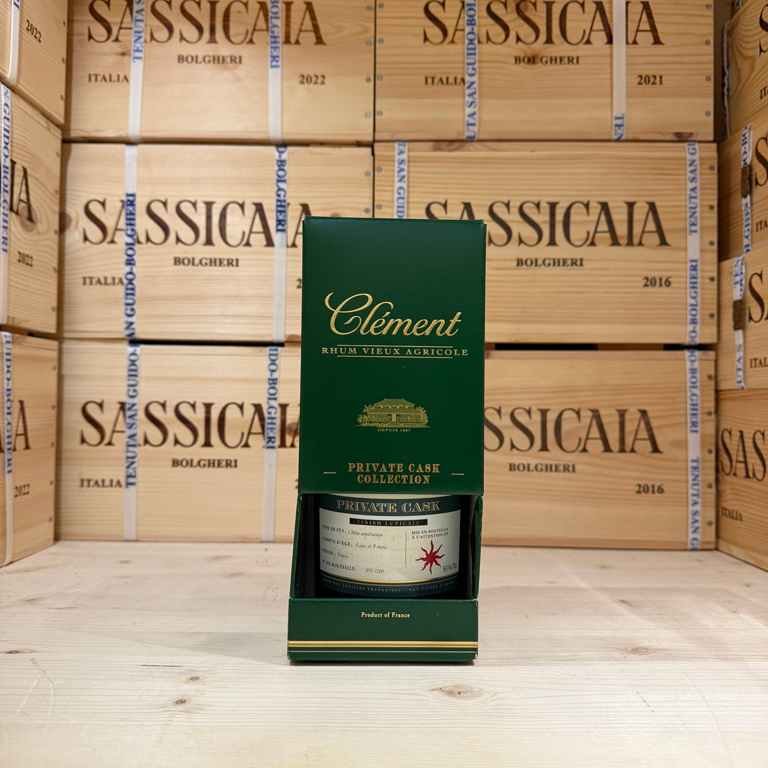 Rhum Clement Vieux Agricole Lupicaia Finish 70cl - 56% Vol