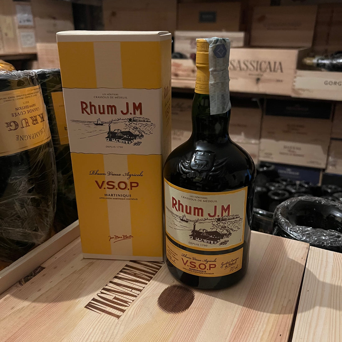 Rhum J.M Vieux Agricole VSOP 43% Vol.