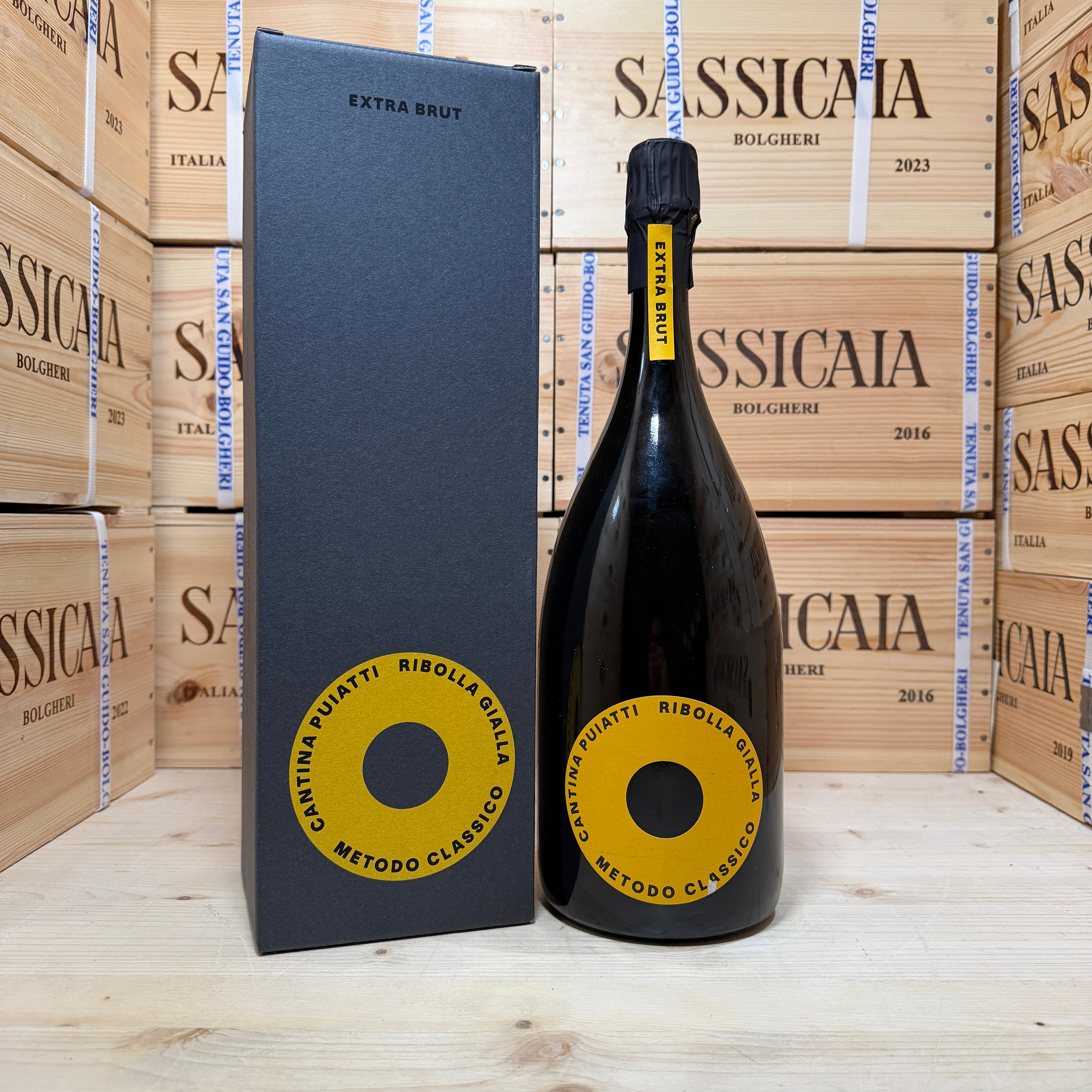 Ribolla Gialla Metodo Classico Extra Brut Magnum Cantina Puiatti - Astucciato