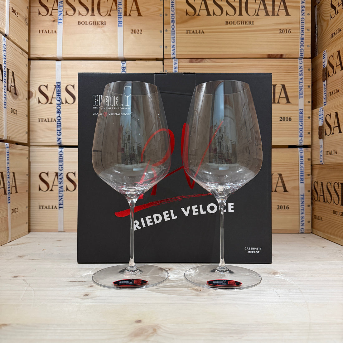 Riedel Veloce Cabernet/Merlot - Confezione 2 Bicchieri