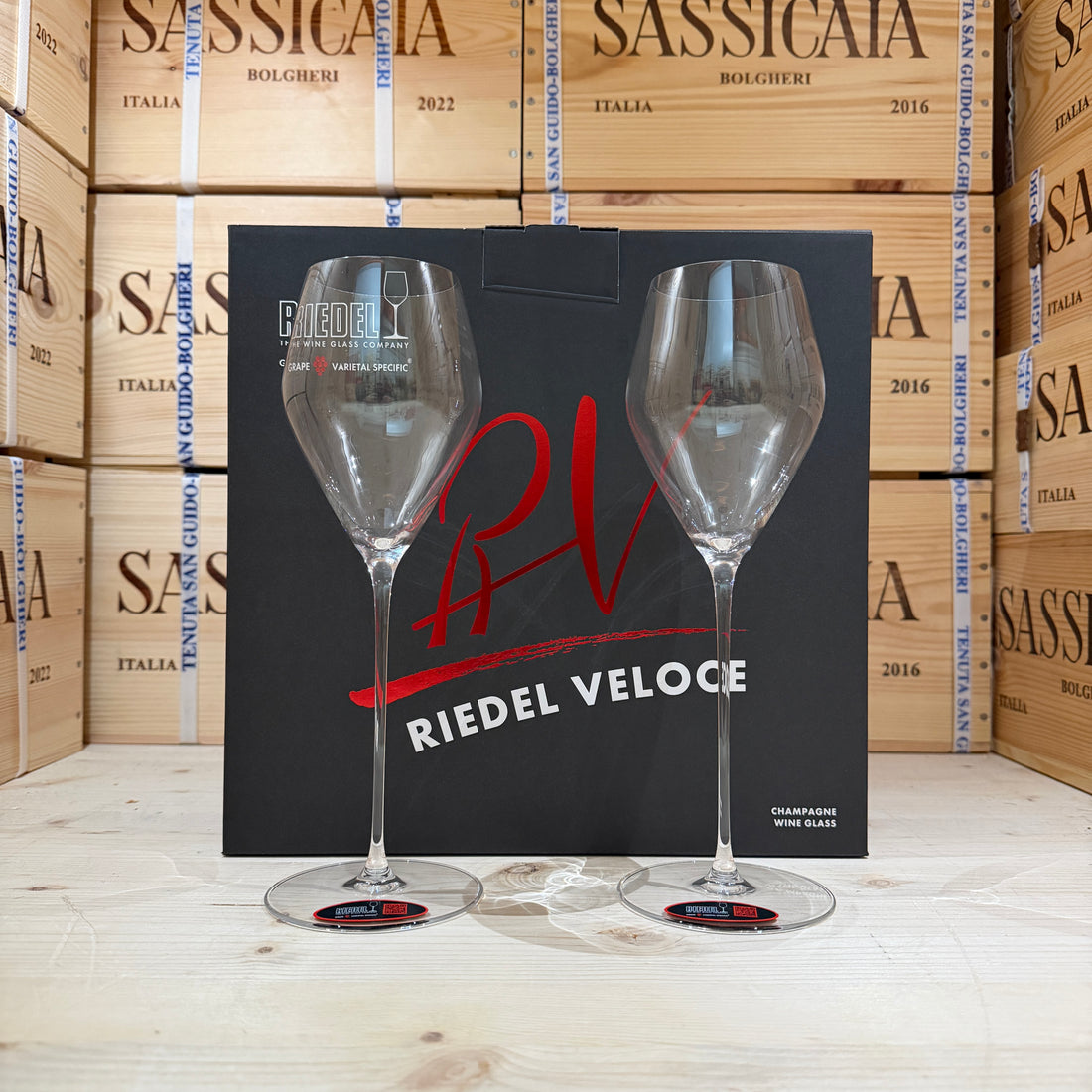 Riedel Veloce Champagne - Confezione 2 Bicchieri
