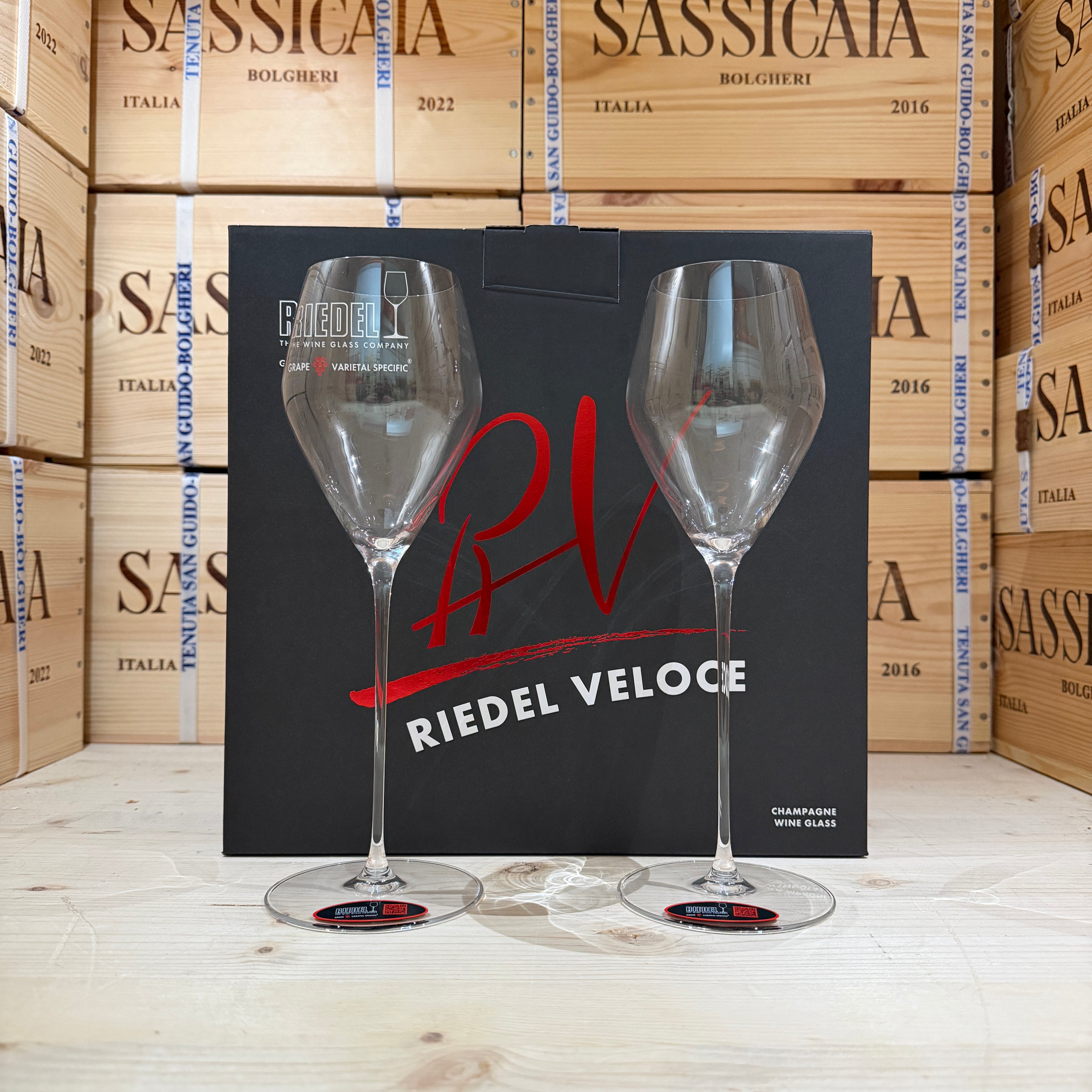 Riedel Veloce Champagne - Confezione 2 Bicchieri