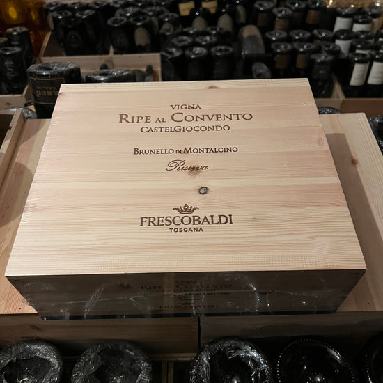 Ripe al Convento 2016 Brunello di Montalcino Riserva DOCG Castelgiocondo Marchesi Frescobaldi - Cassa Legno 3 Bottiglie