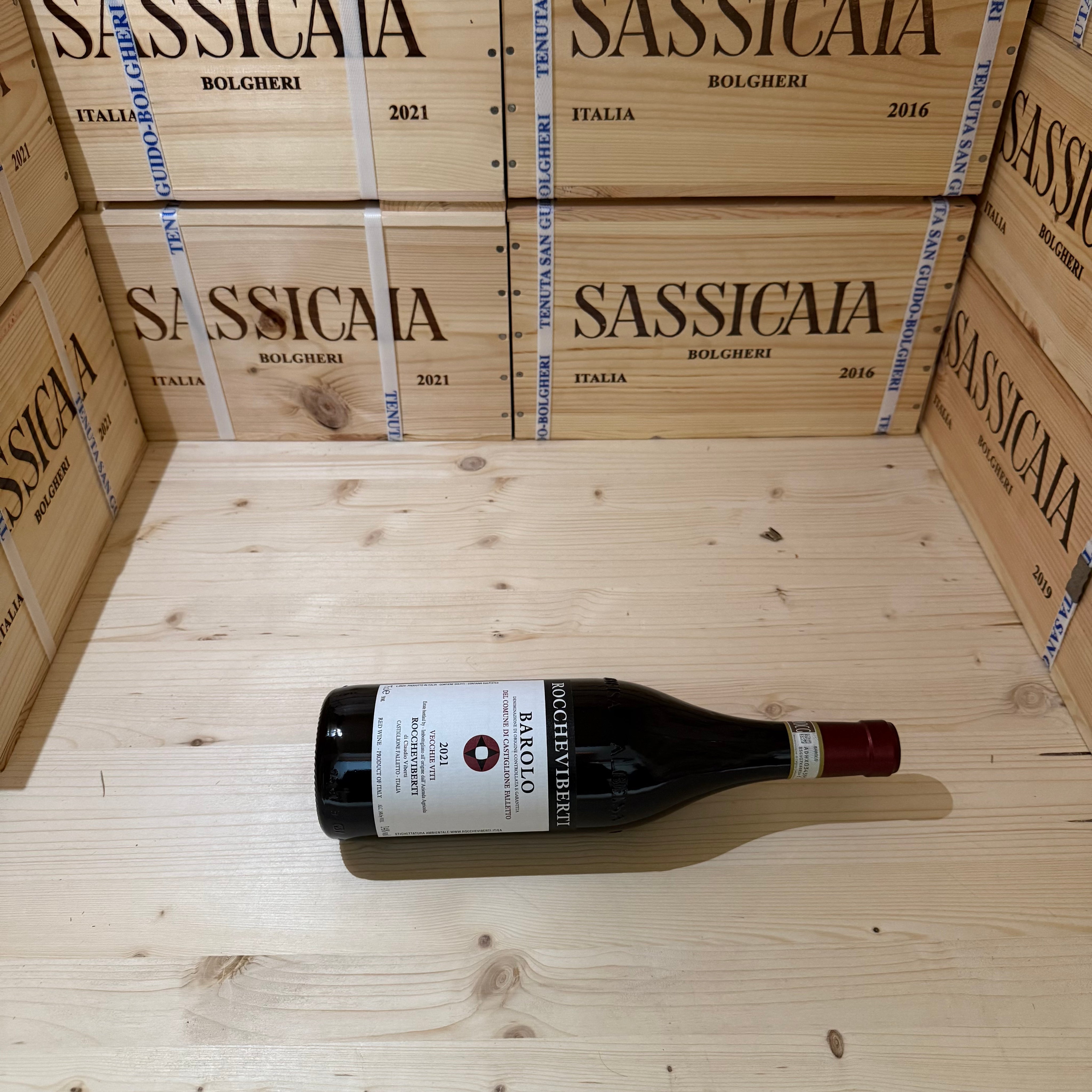 Roccheviberti Barolo DOCG Vecchie Viti 2021 del Comune di Castiglione Falletto