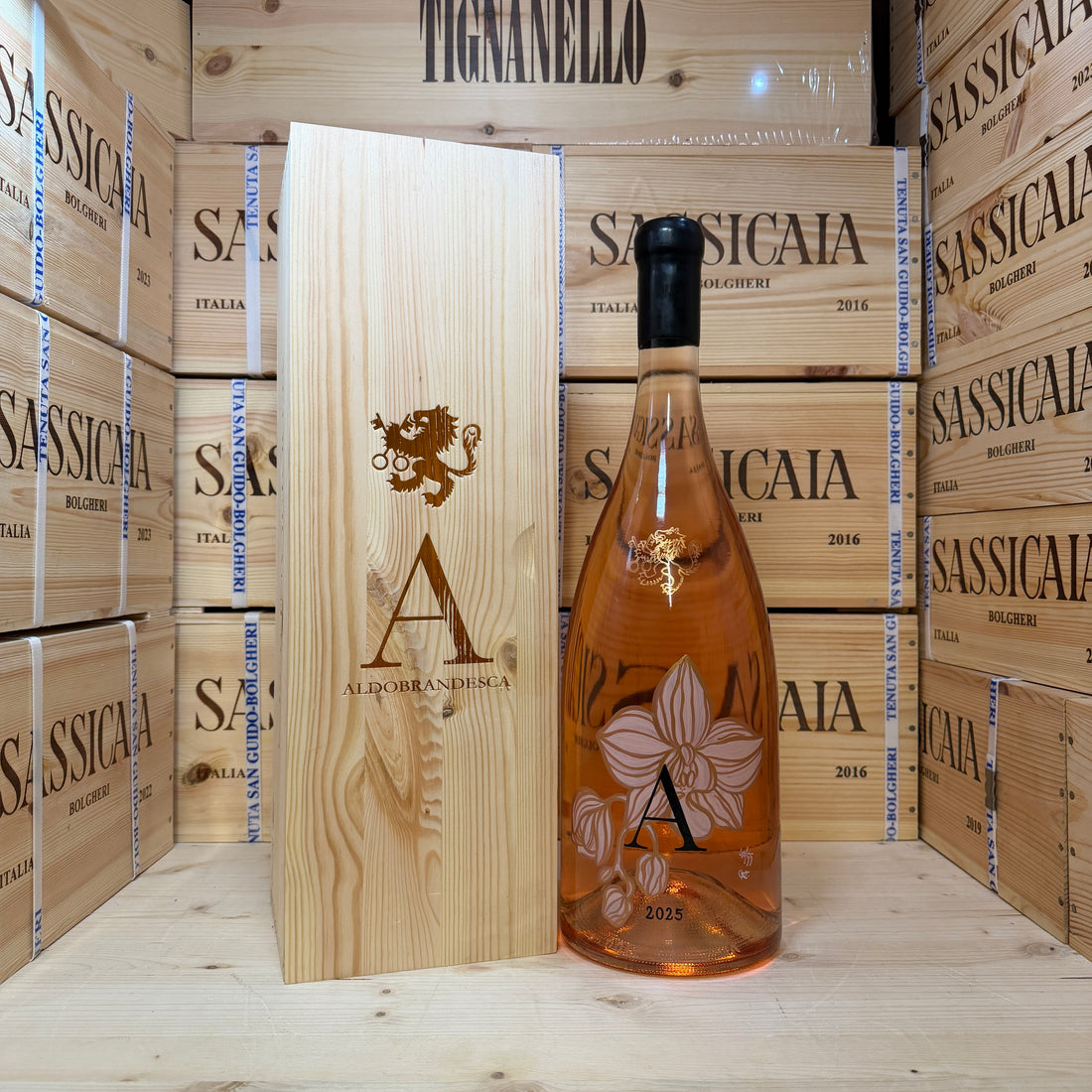 Rosato "A" Aldobrandesca 2025 Jeroboam Fattoria Aldobrandesca Marchesi Antinori - in Cassa Legno