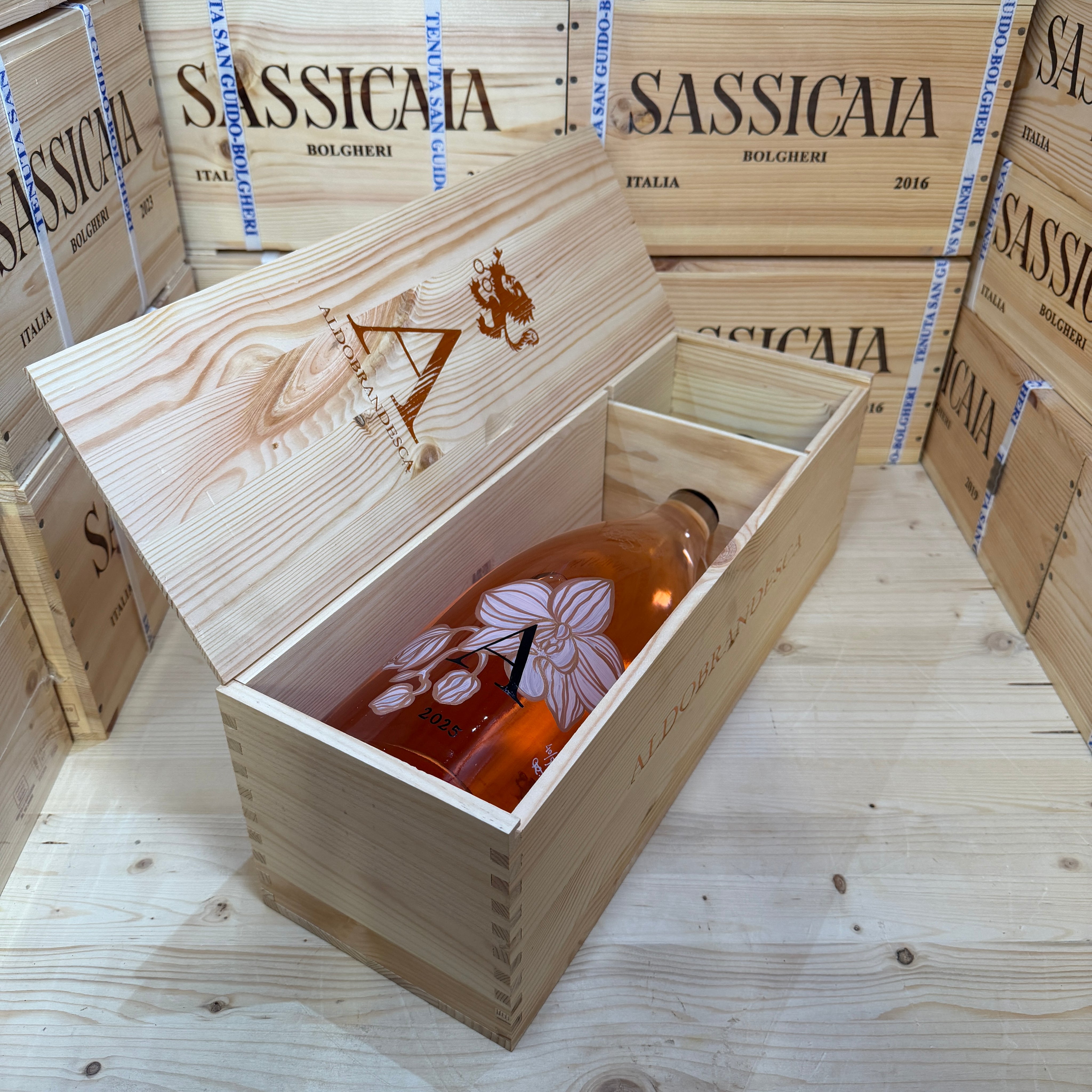 Rosato "A" Aldobrandesca 2025 Jeroboam Fattoria Aldobrandesca Marchesi Antinori - in Cassa Legno