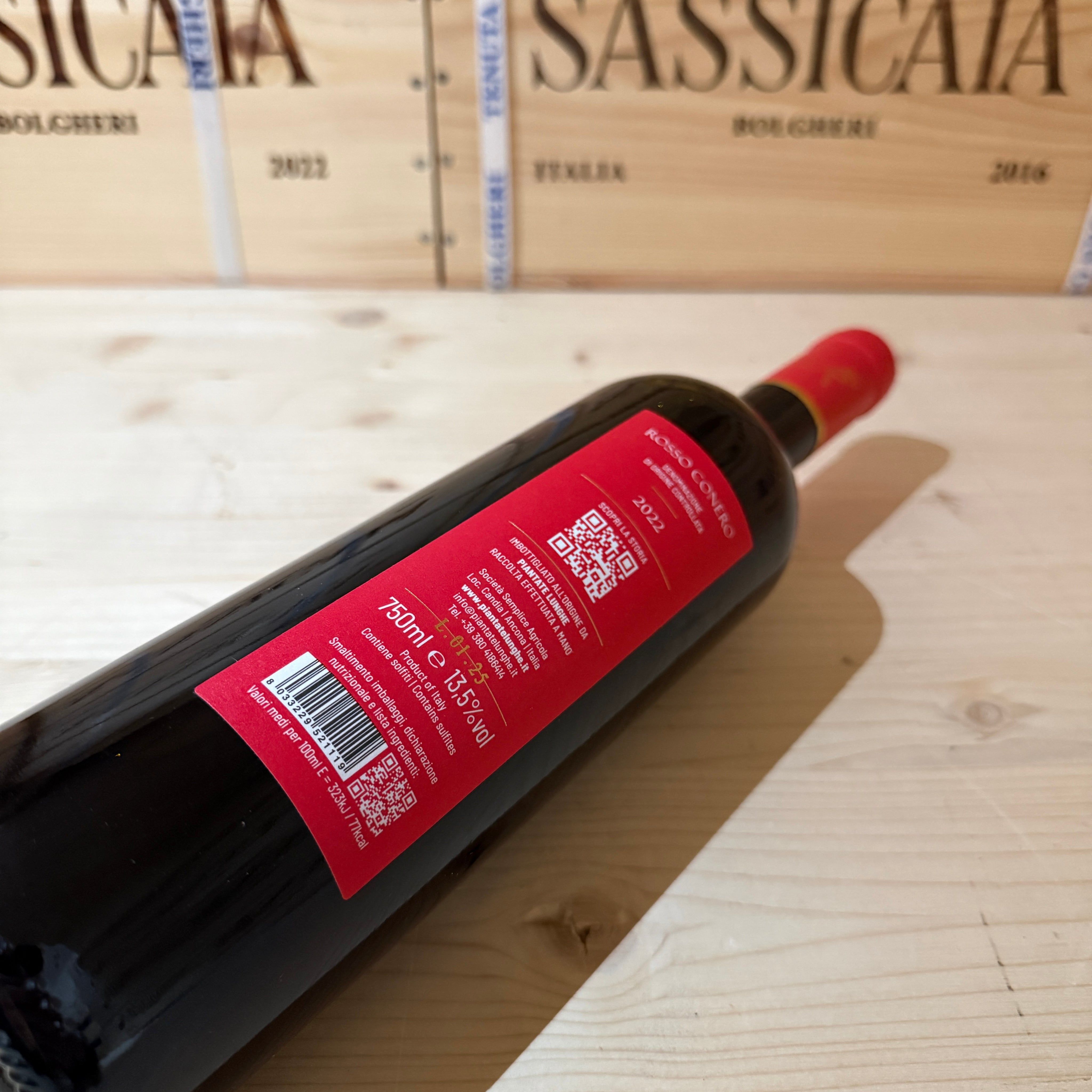 Rosso Conero DOC 2022 Piantate Lunghe