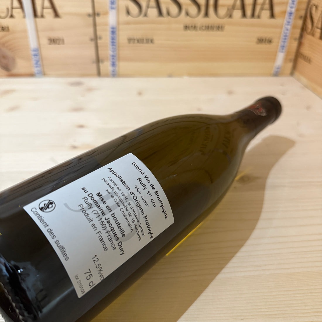 Rully Meix Cadot 2021 1er Cru Domaine Jacques Dury