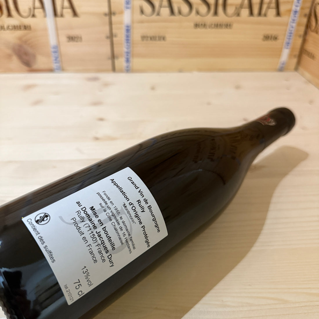 Rully Rouge Montmorin 2021 Domaine Jacques Dury