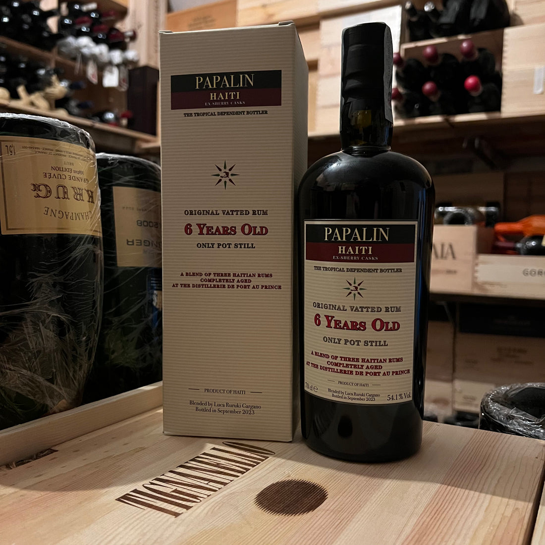 Rum Papalin Haiti 6 YO Ex Sherry Casks 70 cl. 54,1° Astucciato