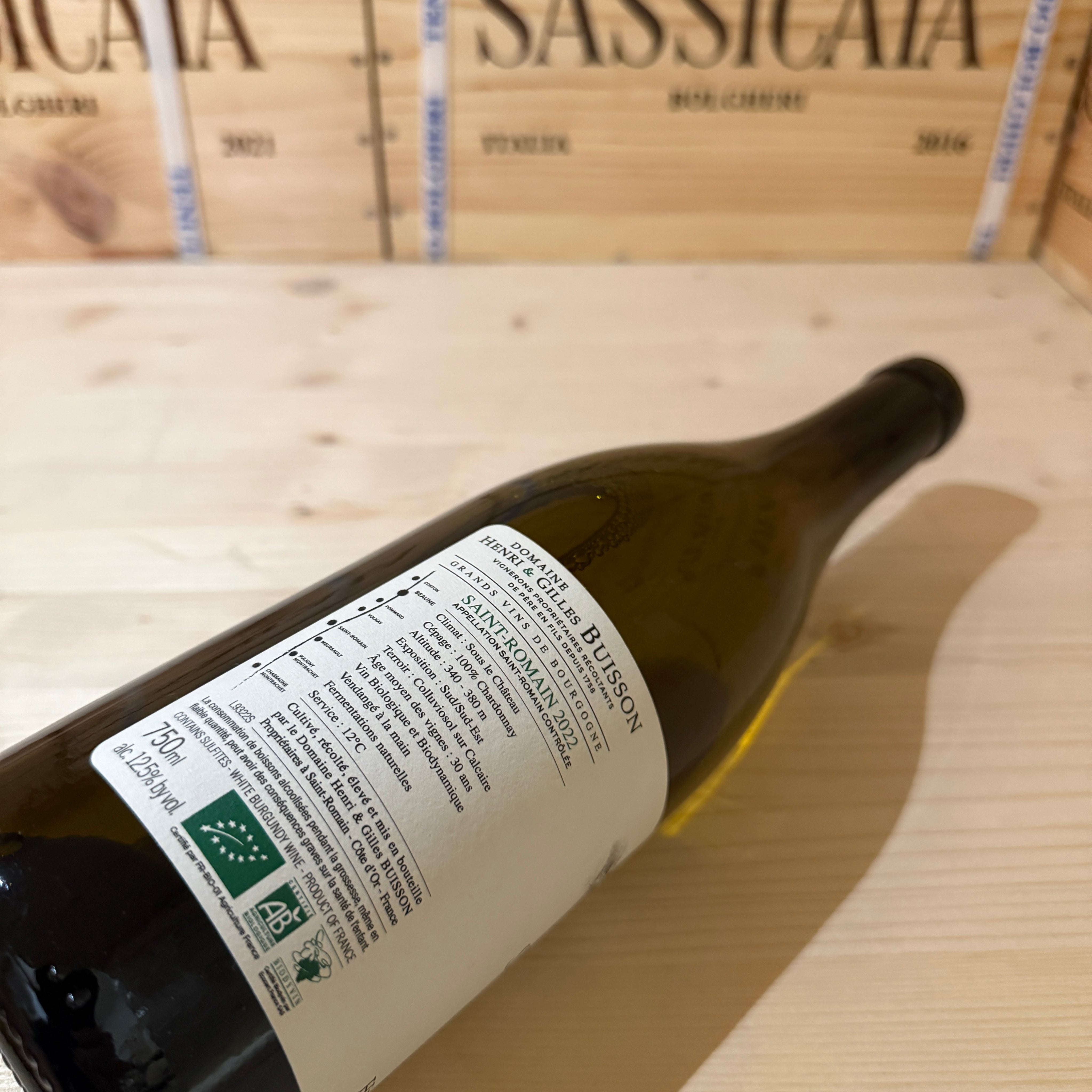 Saint-Romain 2022 Sous Le Chateau Henri & Gilles Buisson