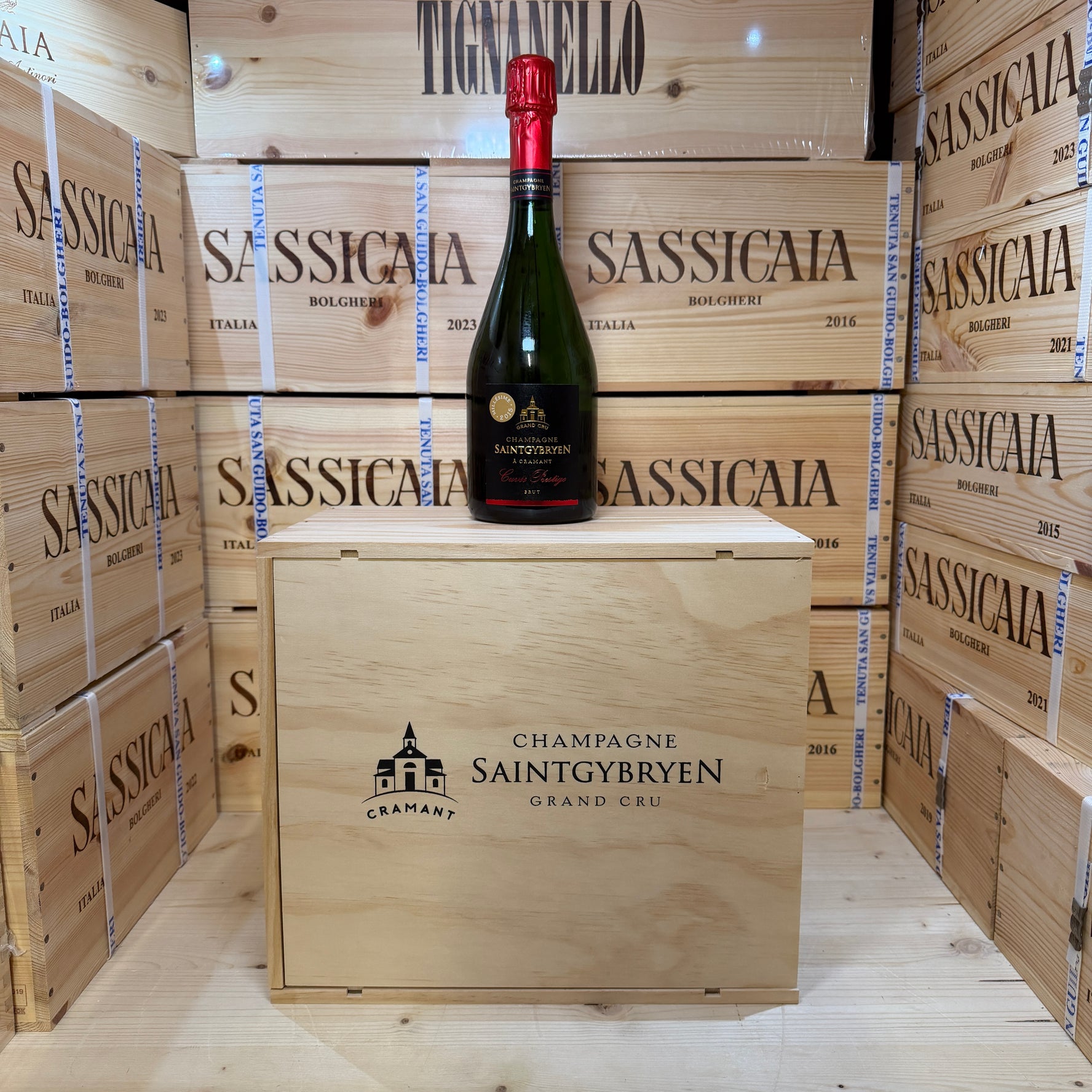 Saintgybryen Cuvee Prestige 2015 - Cassa Legno 6 Bottiglie