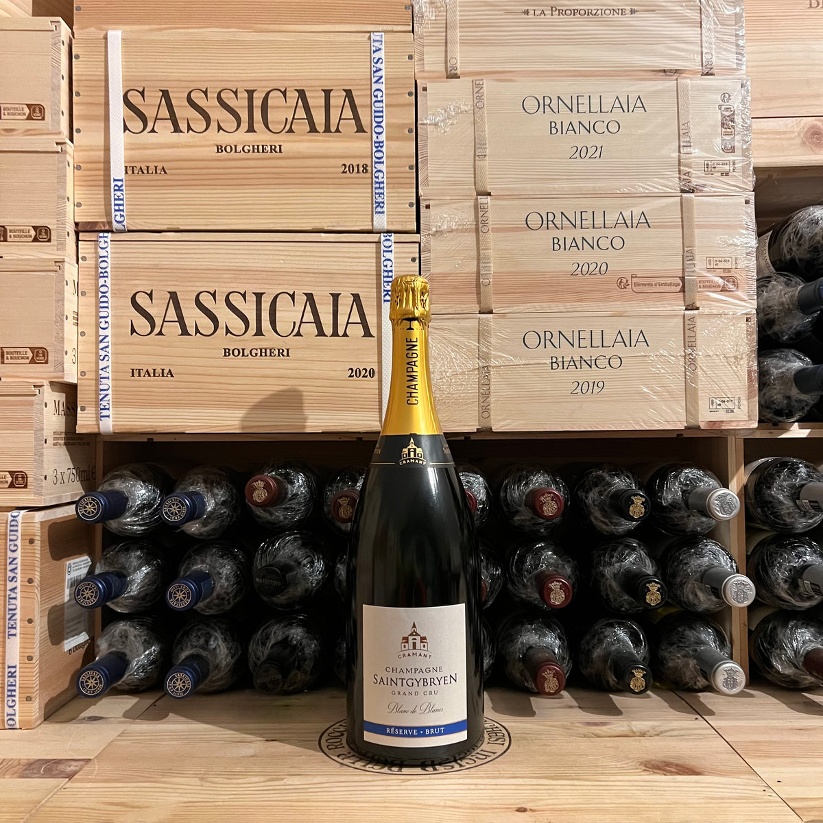 Saintgybryen Réserve Brut Blanc de Blancs Grand Cru Magnum