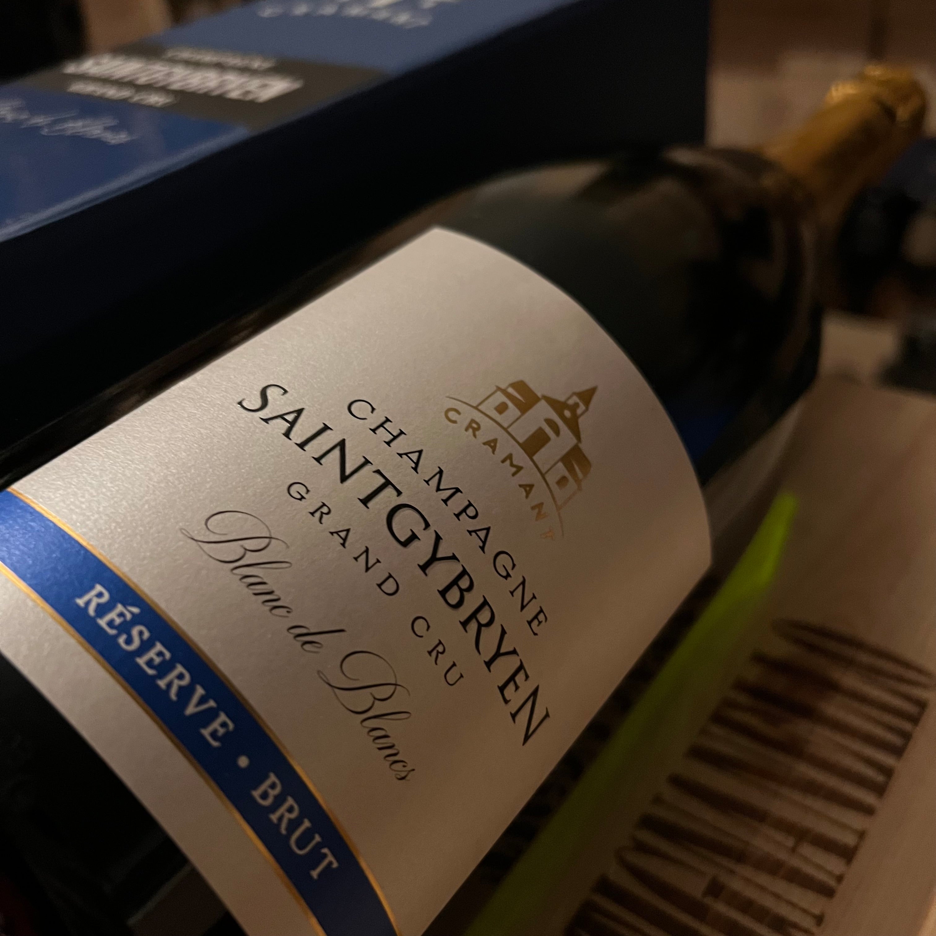 Saintgybryen Réserve Brut Blanc de Blancs Grand Cru Magnum Astucciato