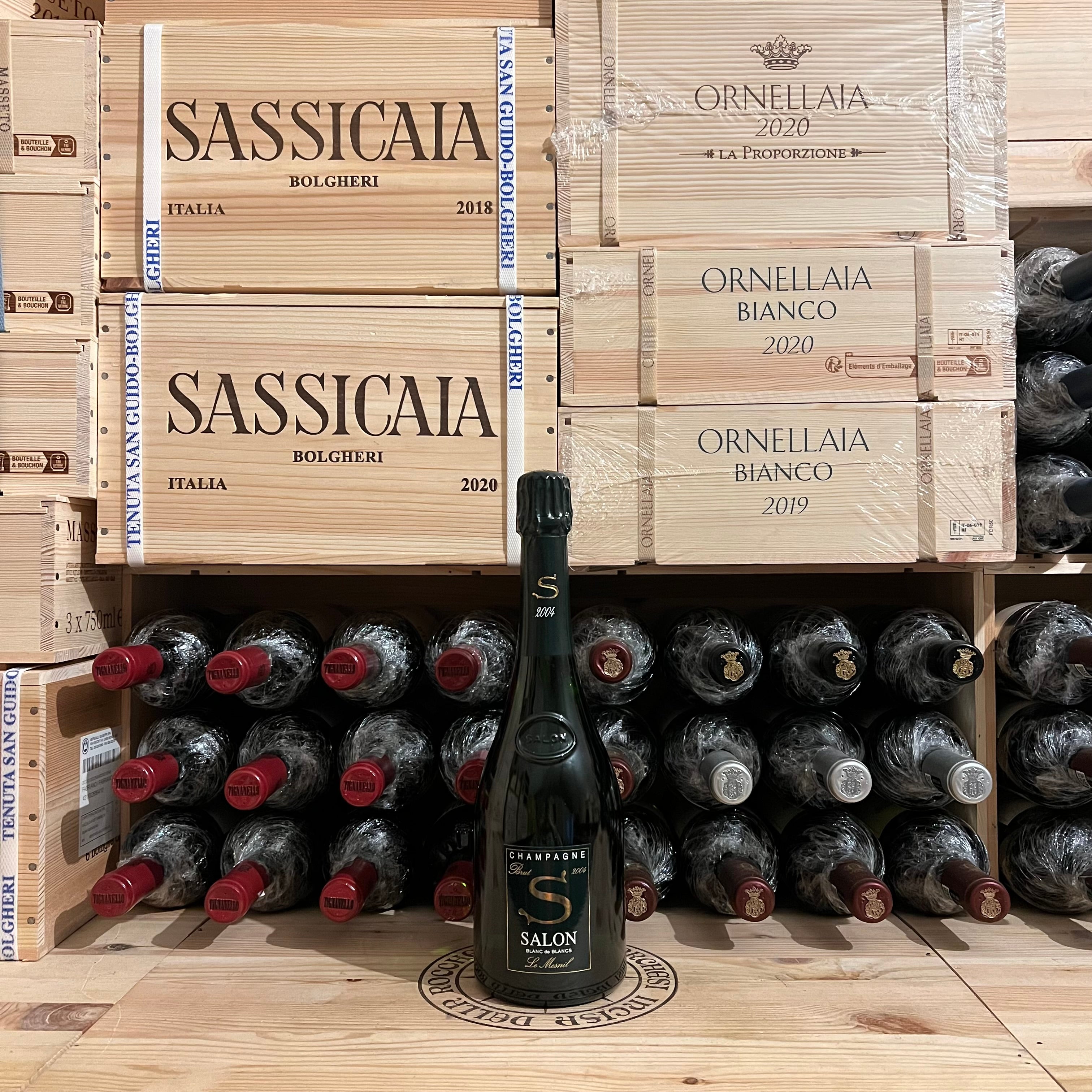Salon 2004 "Cuvée S Le Mesnil" Blanc de Blancs Edition 2019